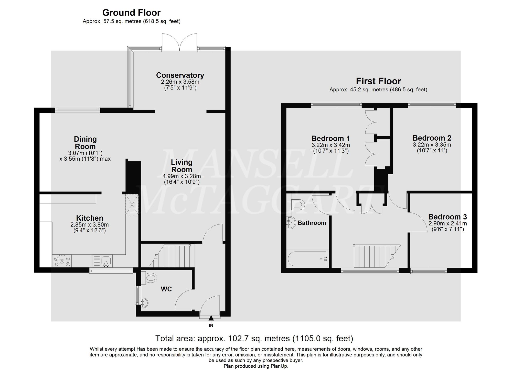 7 St. Johns Meadow, Lingfield floorplan