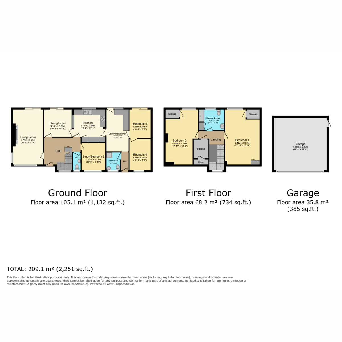 7, Solent View Road, Seaview floorplan