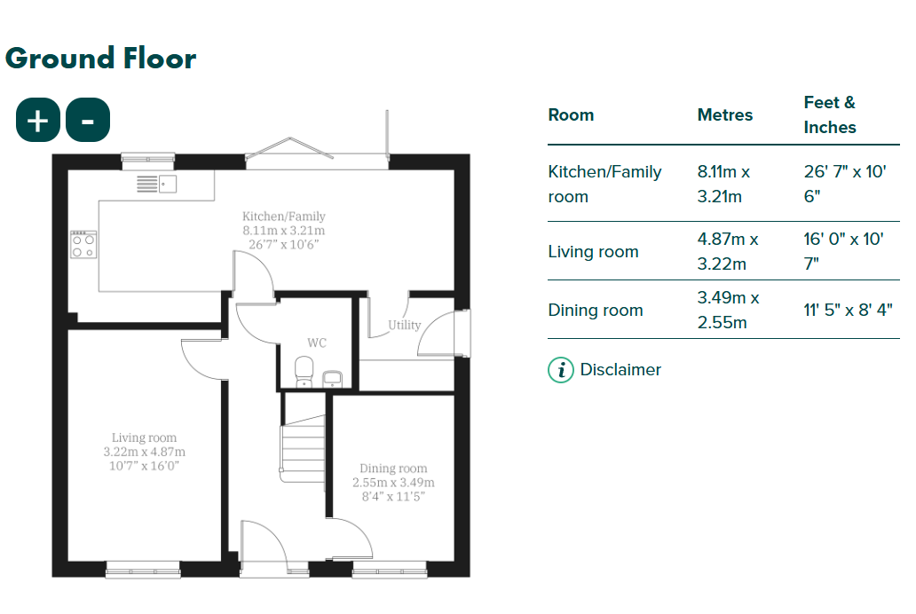 Plot 441 Cherrywood Grange, Exeter floorplan