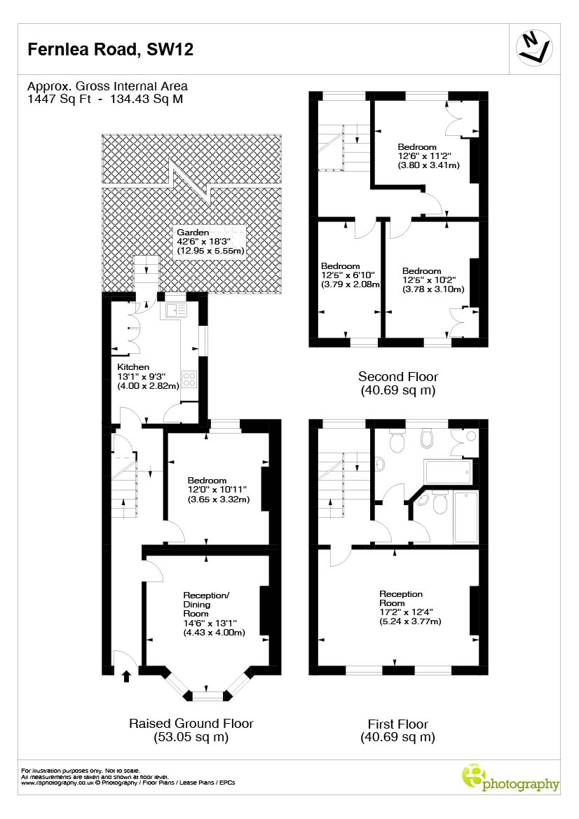 4 Bedrooms Flat to rent in Fernlea Road, Balham, London SW12