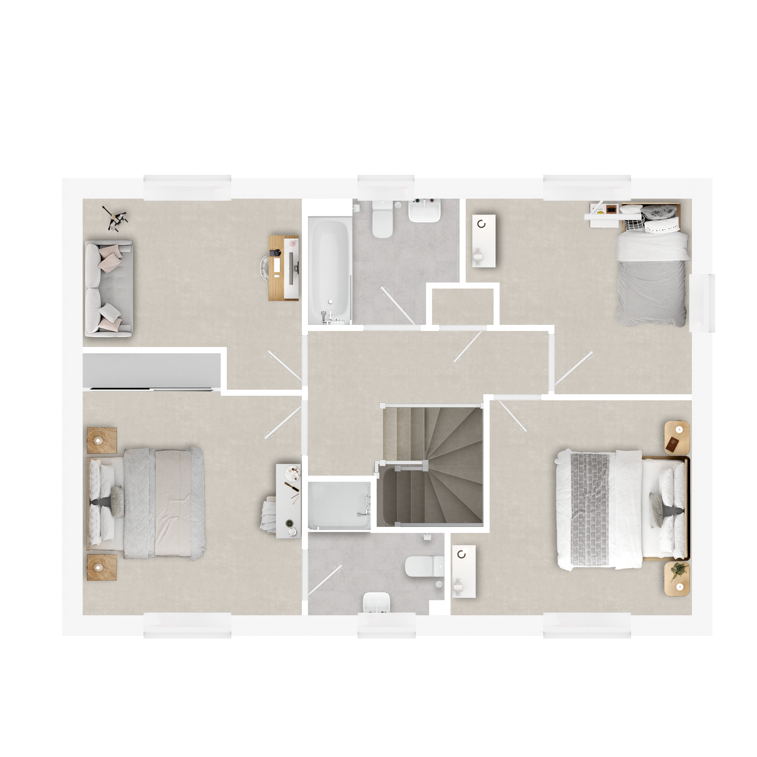105, Steppingley Road, Flitwick floorplan