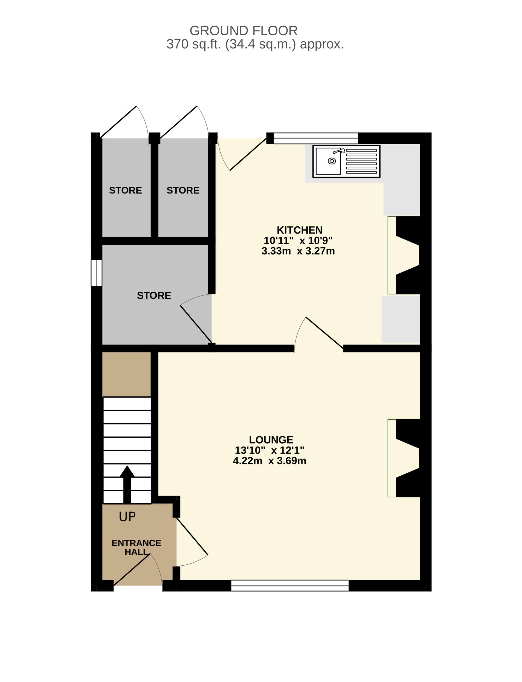 18, Allott Crescent, Barnsley floorplan
