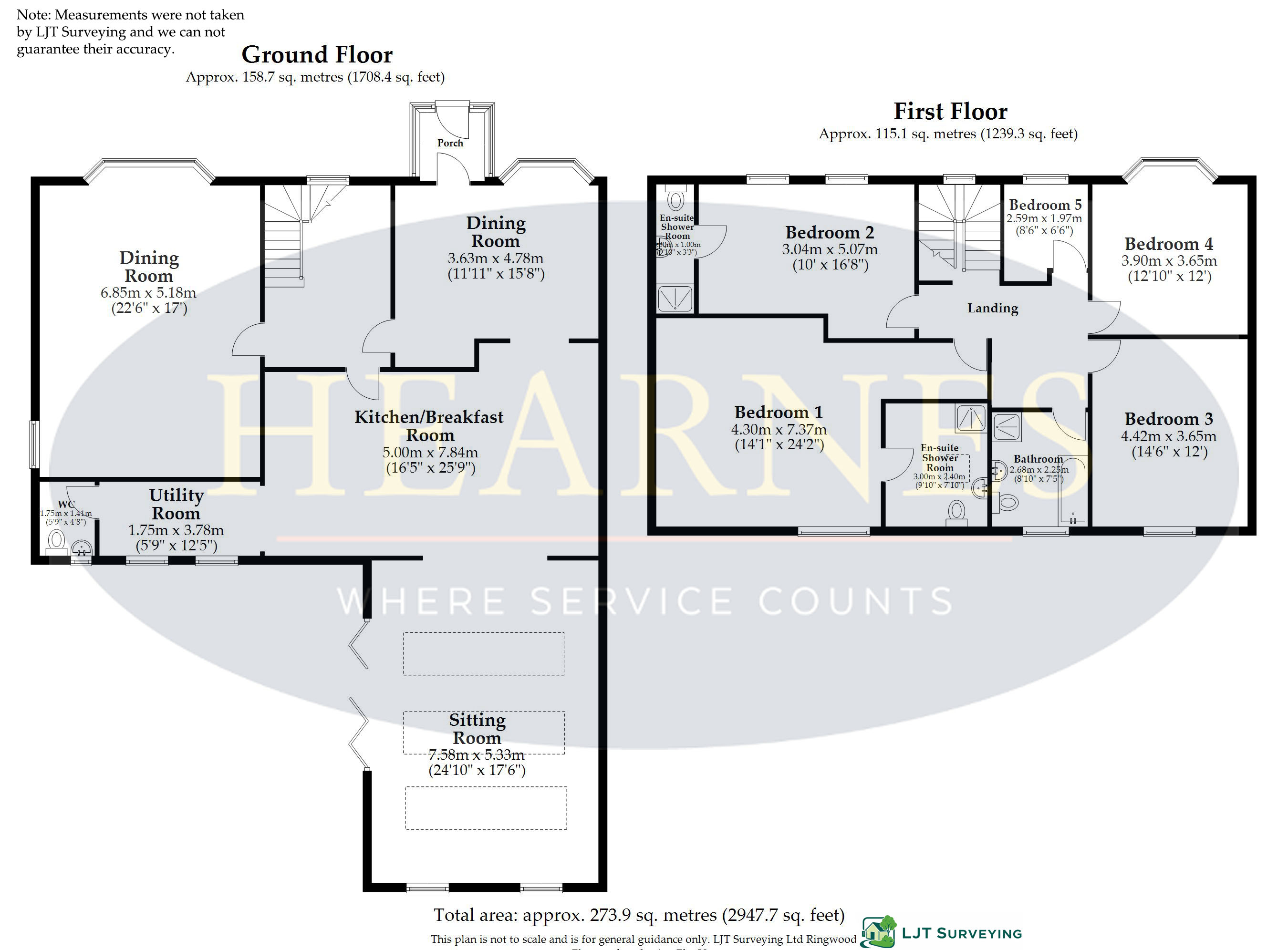 62, Merley Lane, Wimborne floorplan