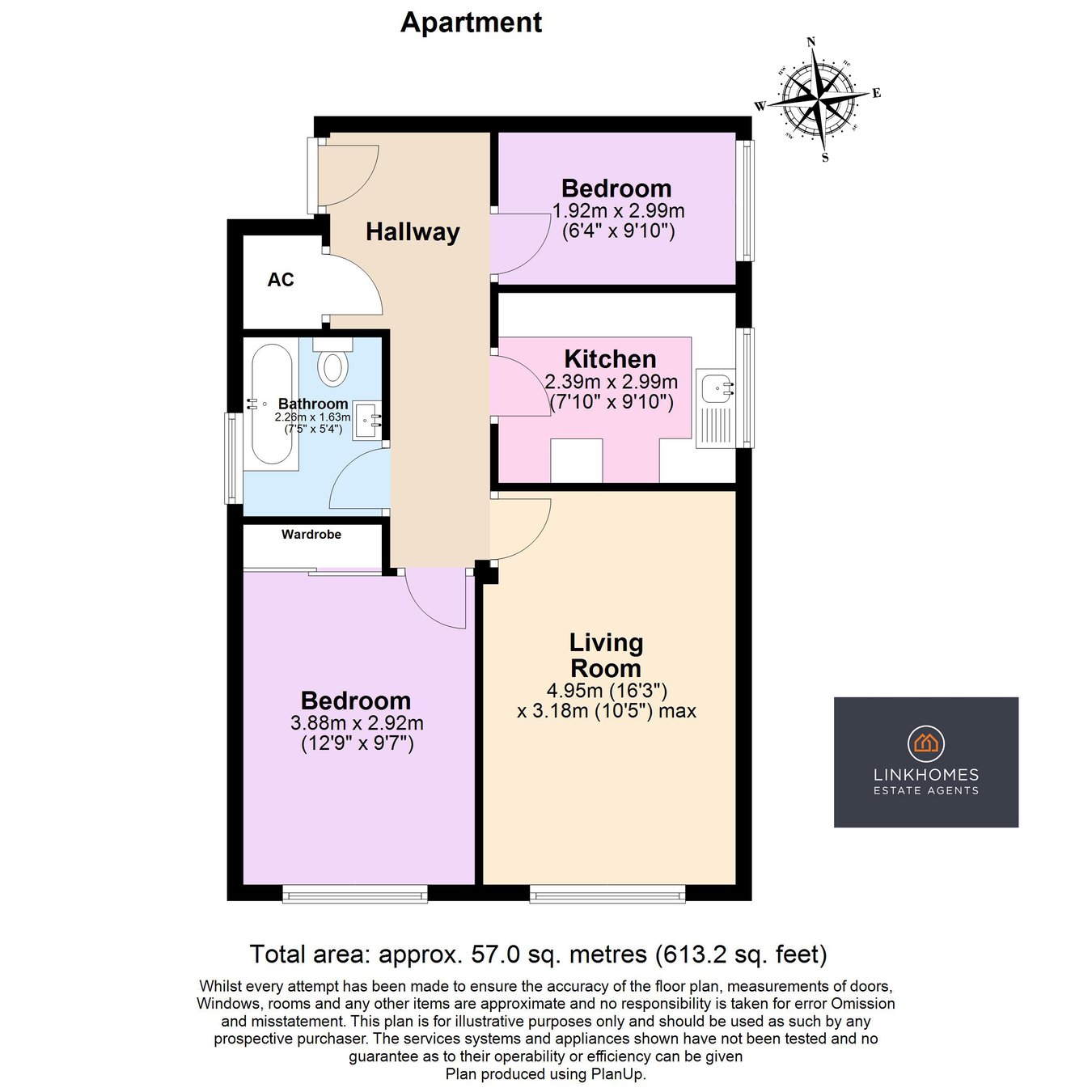 Farley Lodge, Bournemouth Road, Poole floorplan