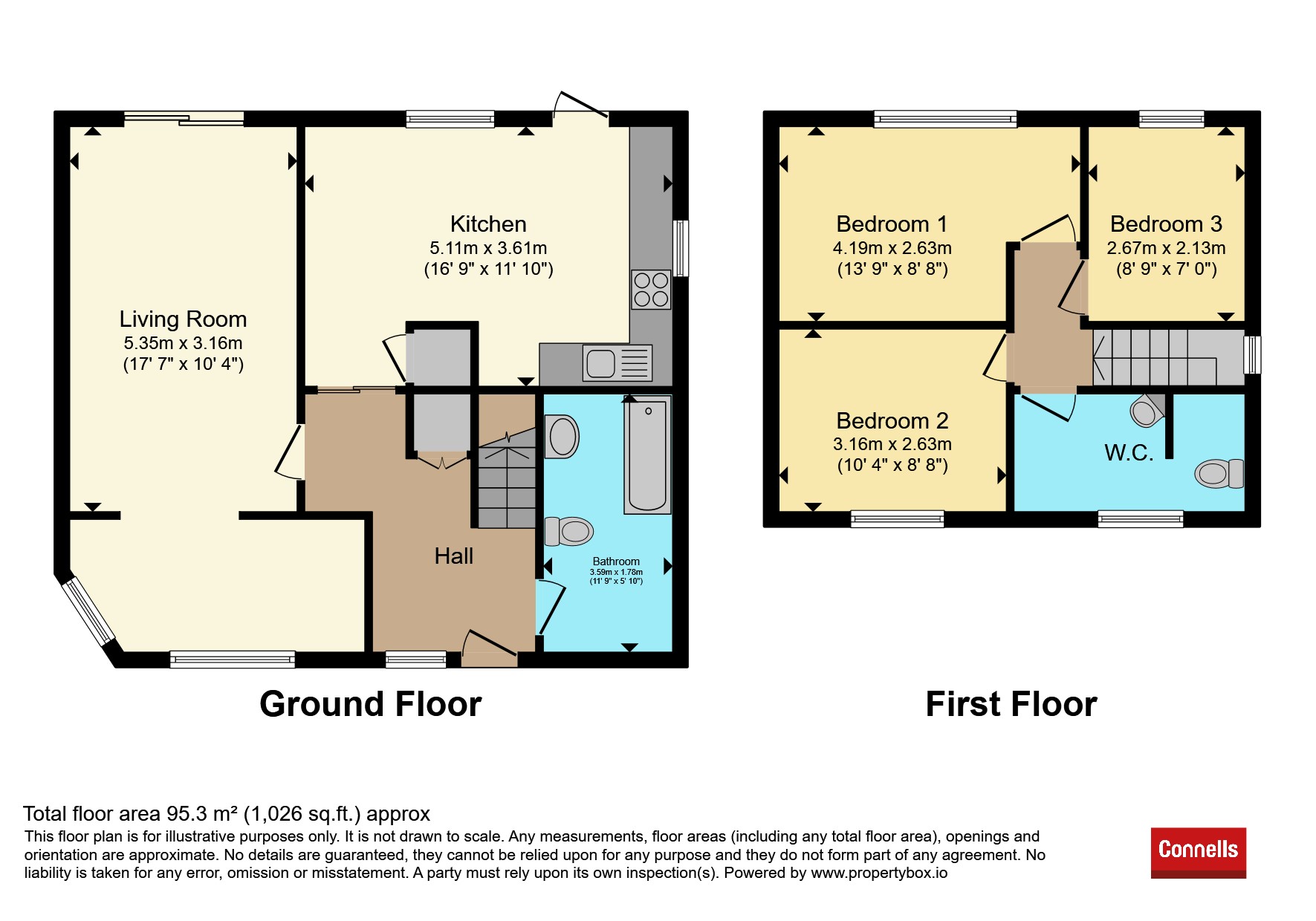 30, Baskerville Road, Kidderminster floorplan