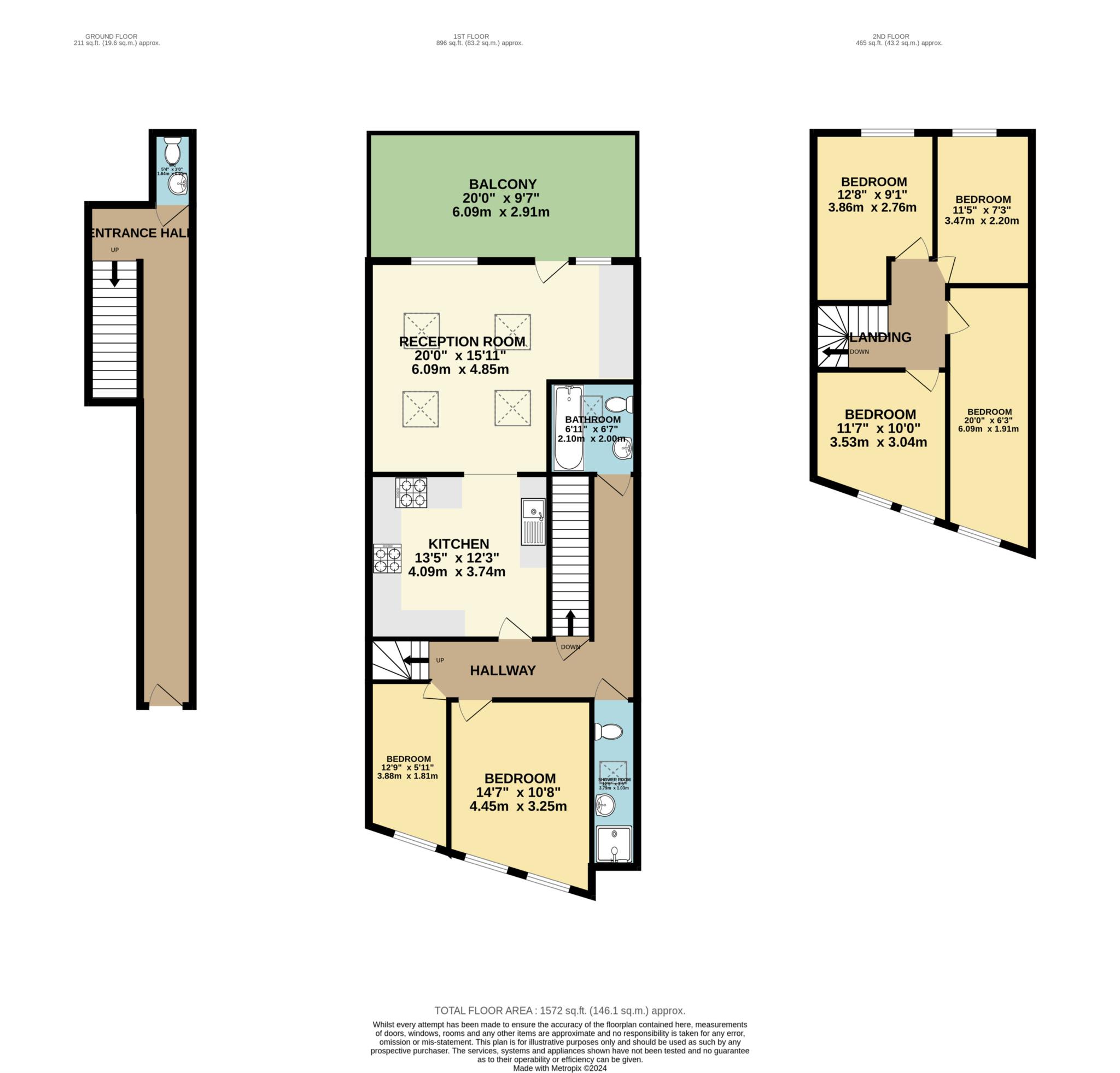 Erleigh Road, Reading floorplan