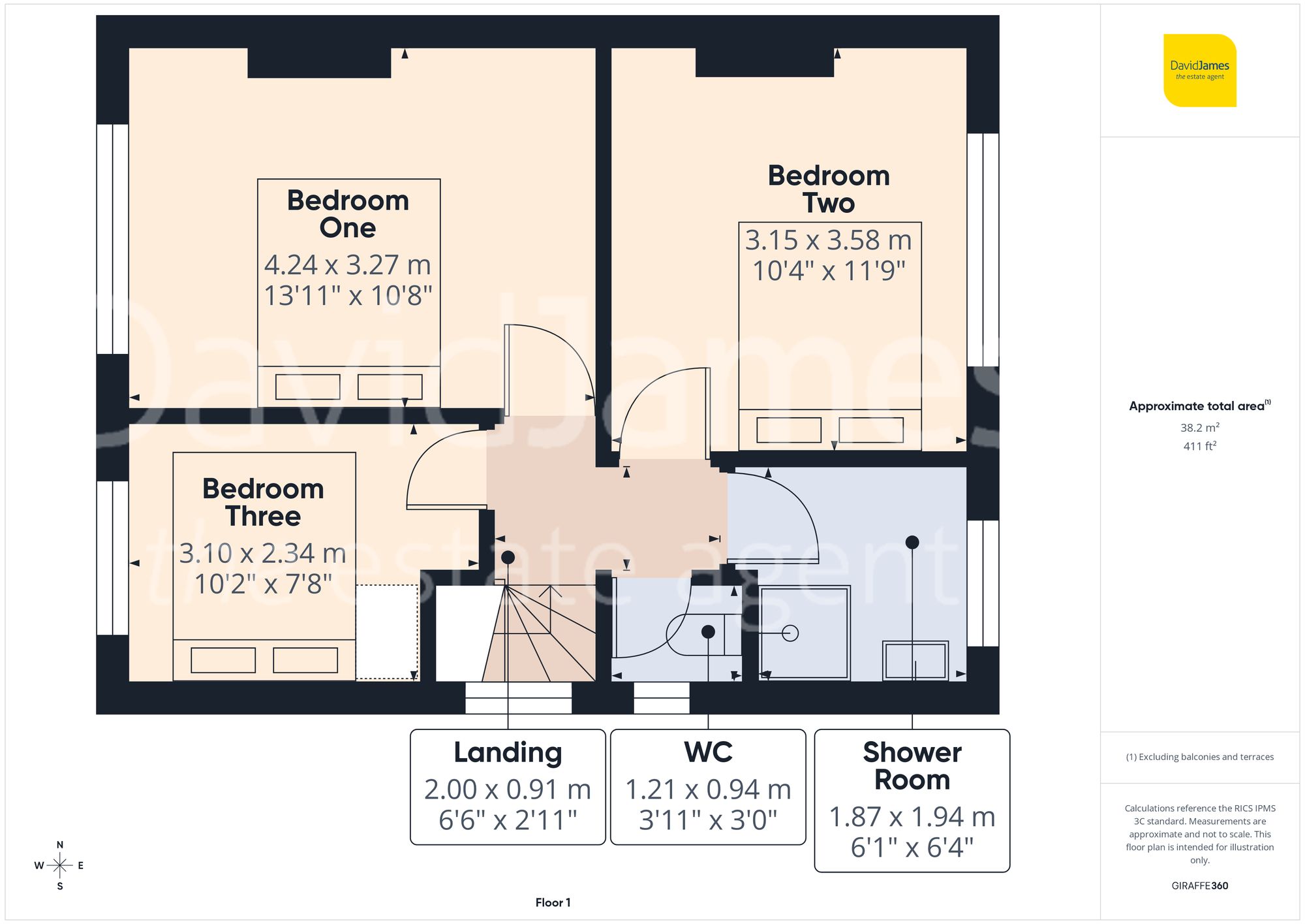 18 Devonshire Road, Nottingham floorplan