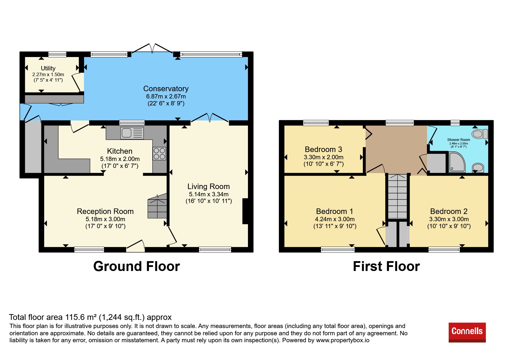 37, Broadway, Leamington Spa floorplan