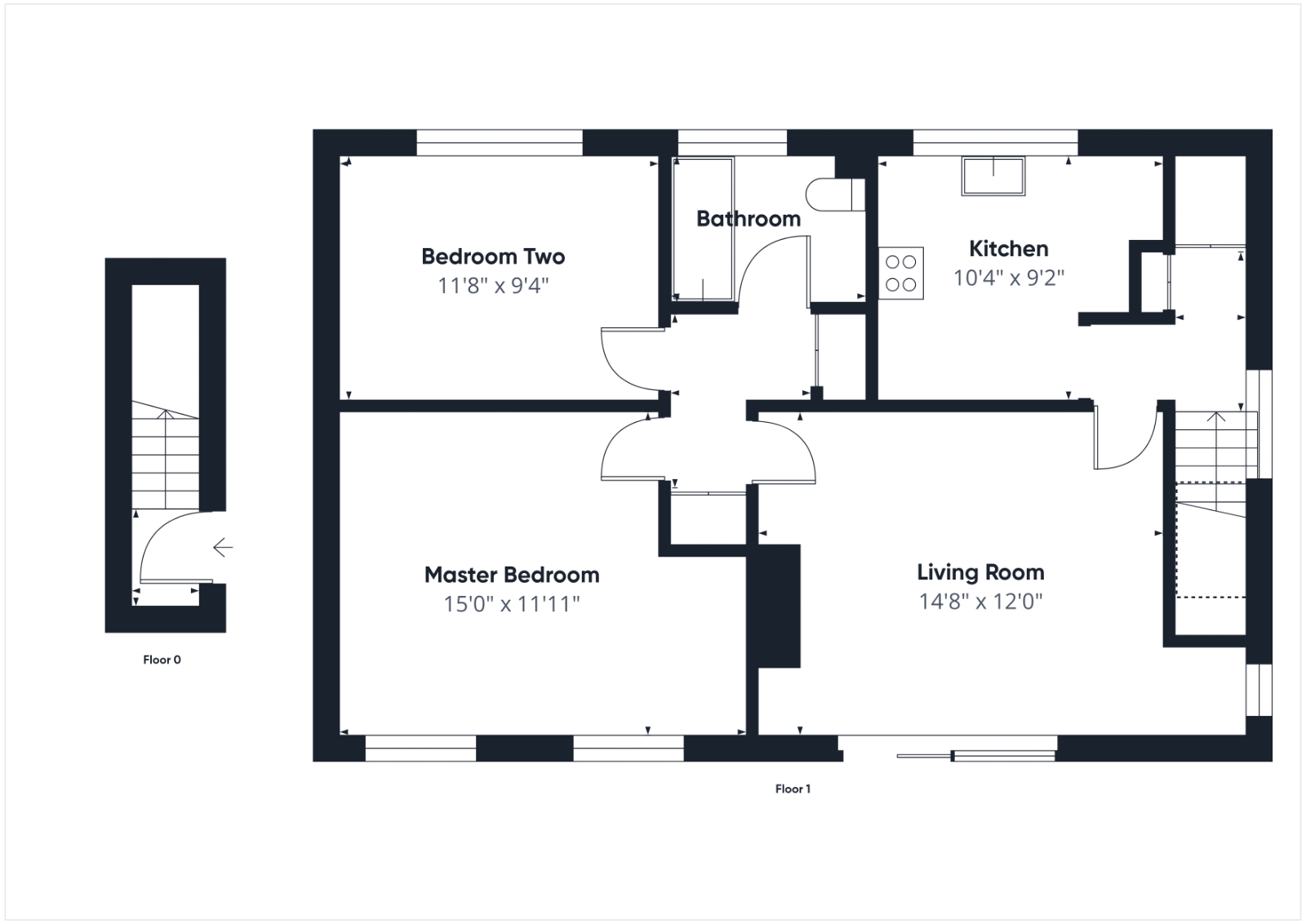 75, Chapel Lane, Farnborough floorplan