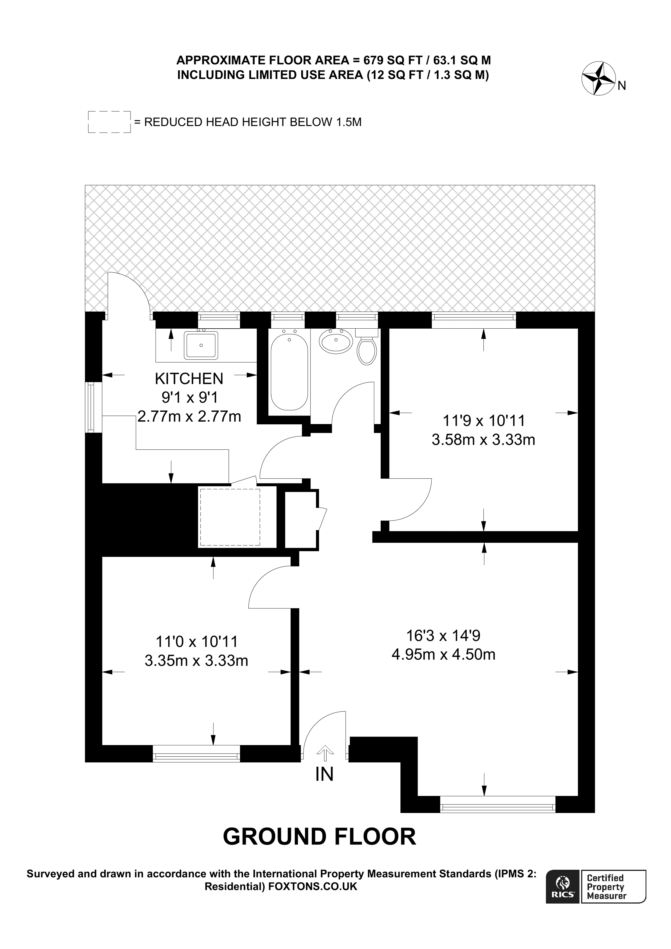 Ashbourne Avenue, Harrow HA2, 2 bedroom flat to rent 67063603