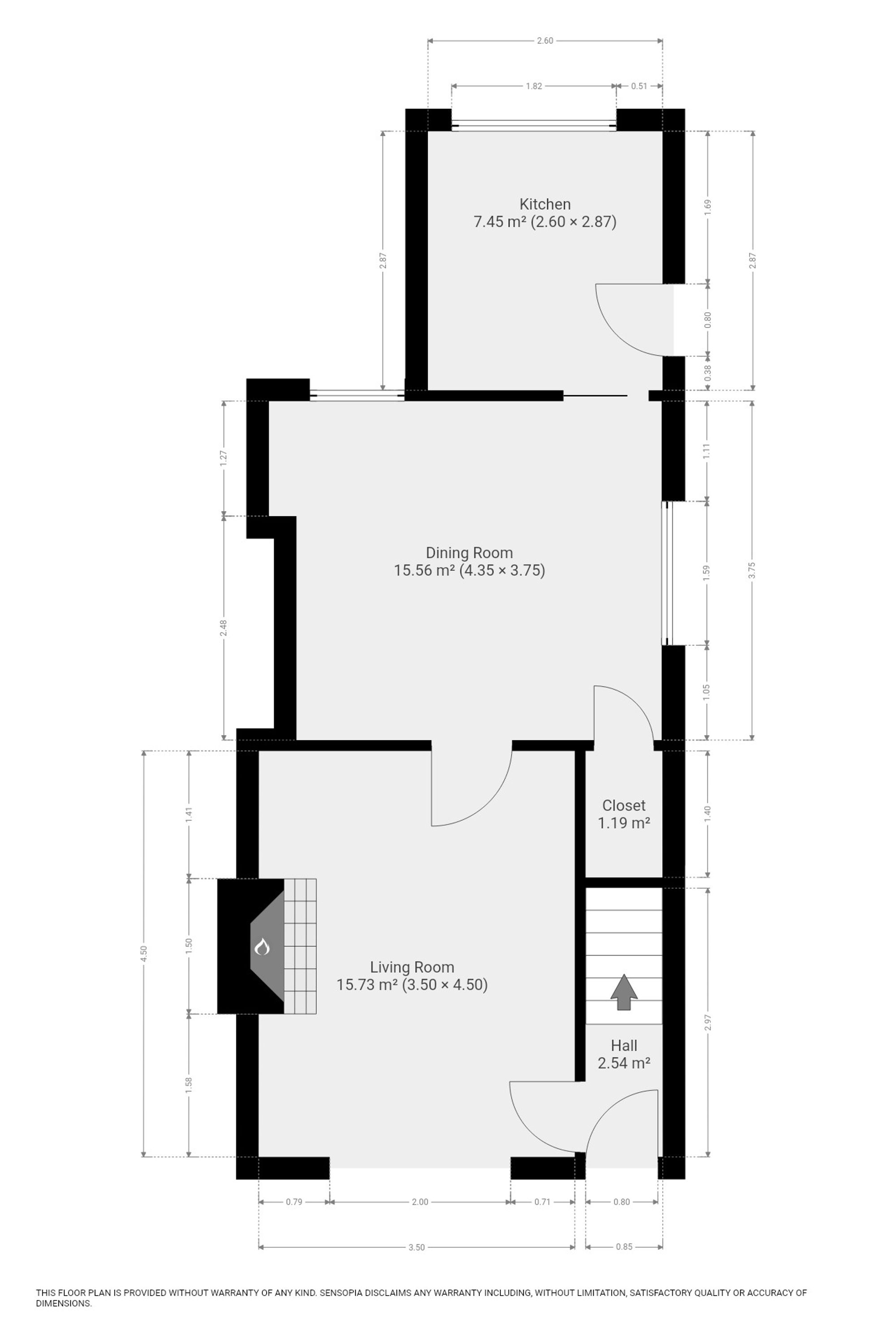8 Front Street, Consett floorplan