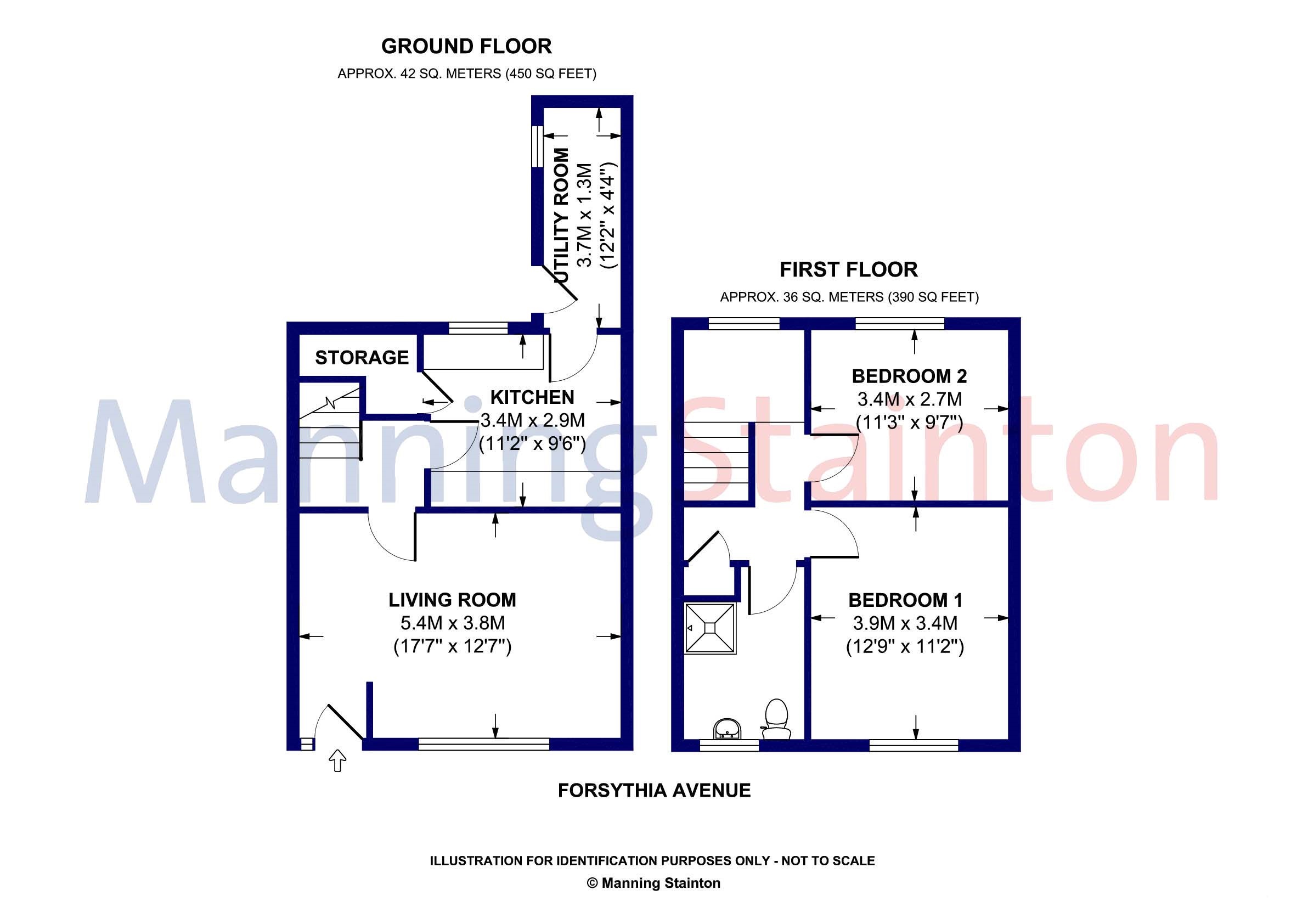 Forsythia Avenue, East Ardsley, Wakefield, West Yorkshire WF3, 2