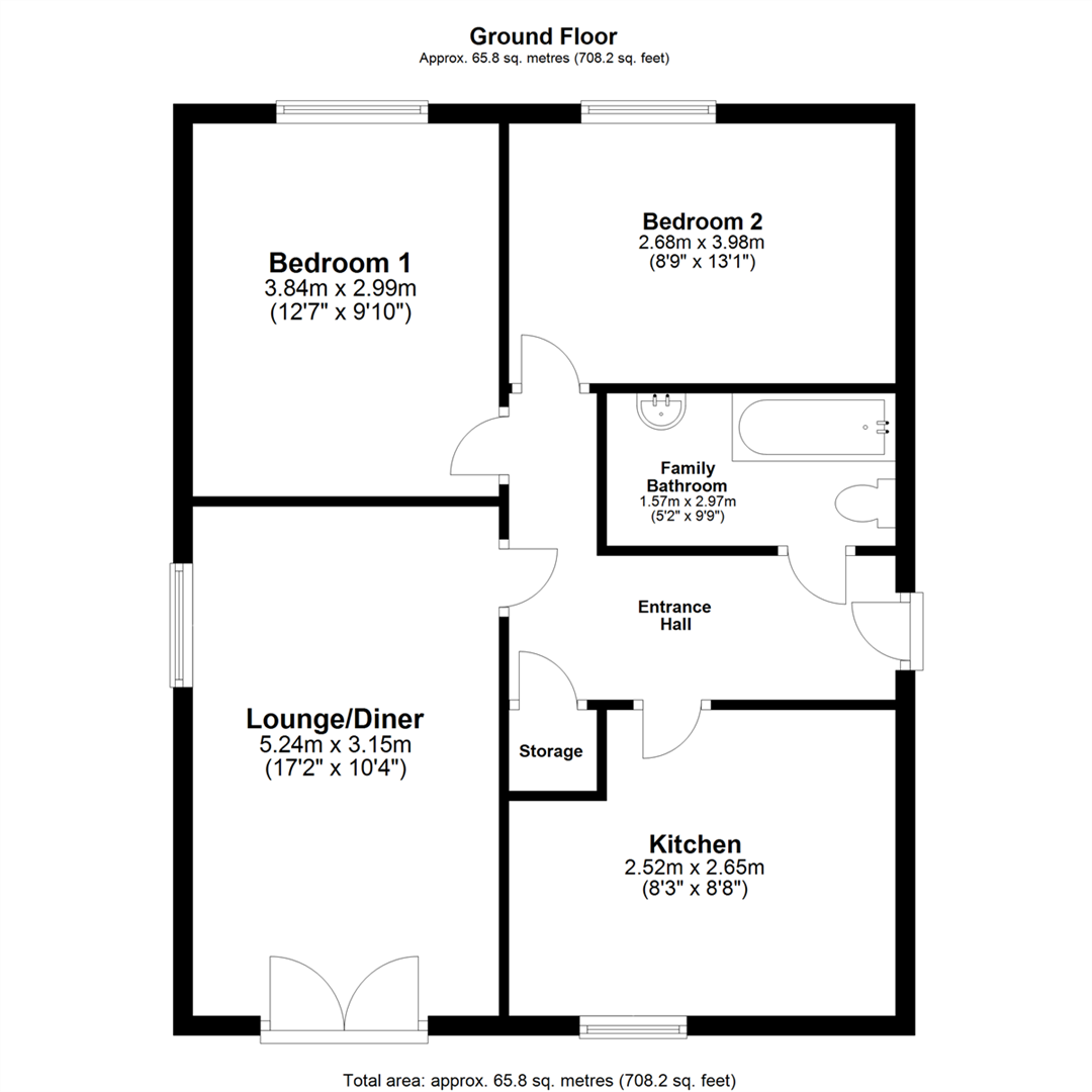 12, Richmond Court, Rawcliffe floorplan