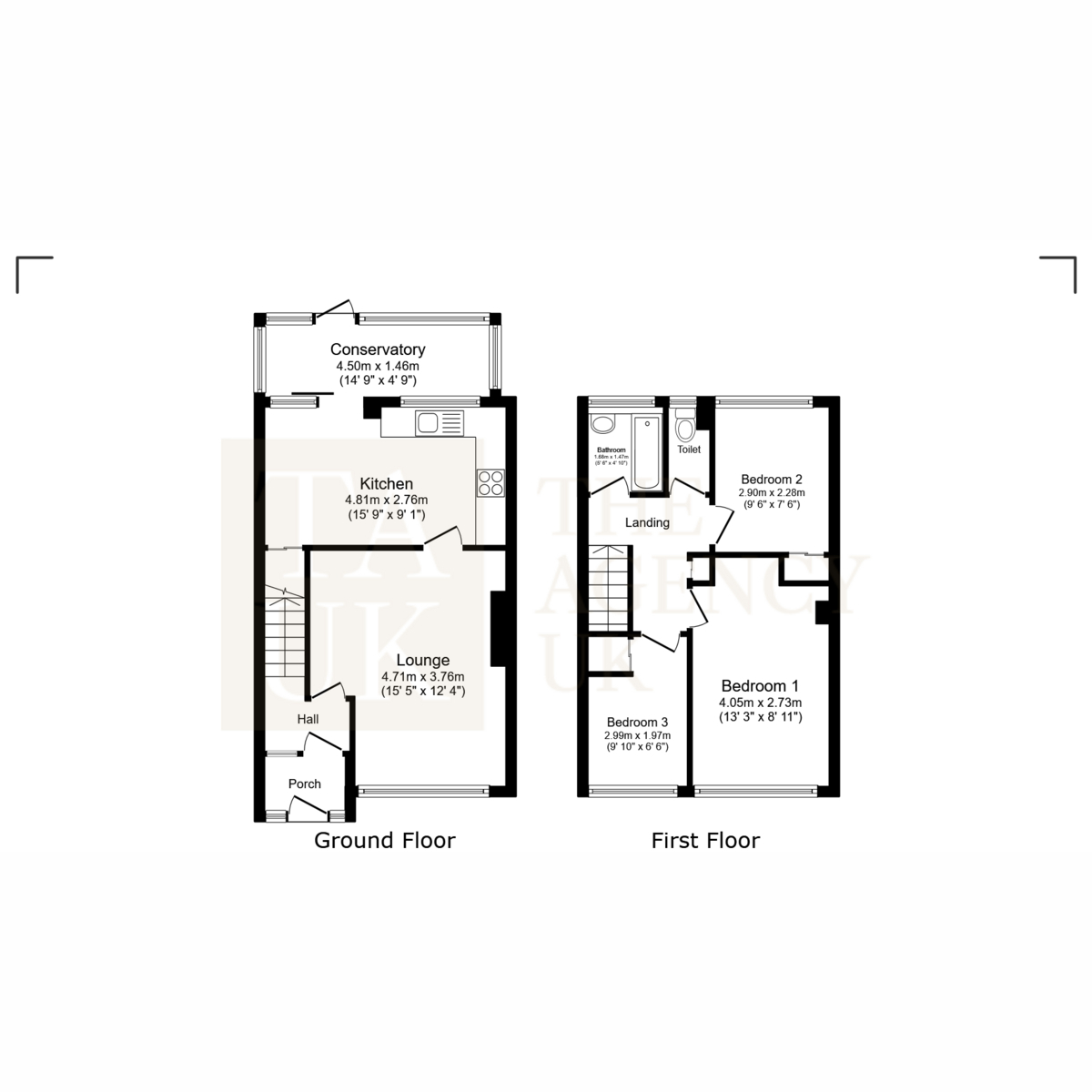 11, Trent Close, Wickford floorplan