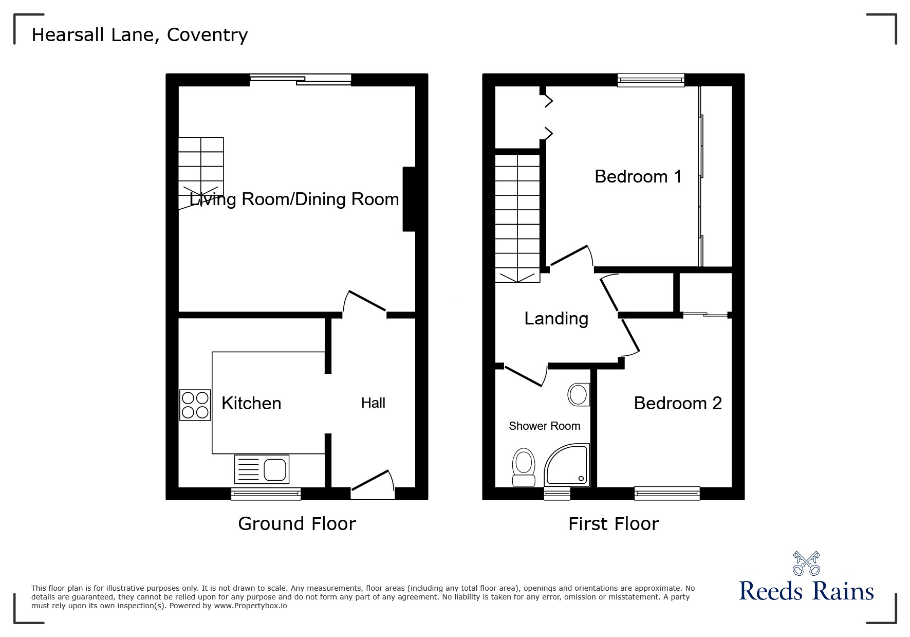 Hilton Court, Earlsdon floorplan