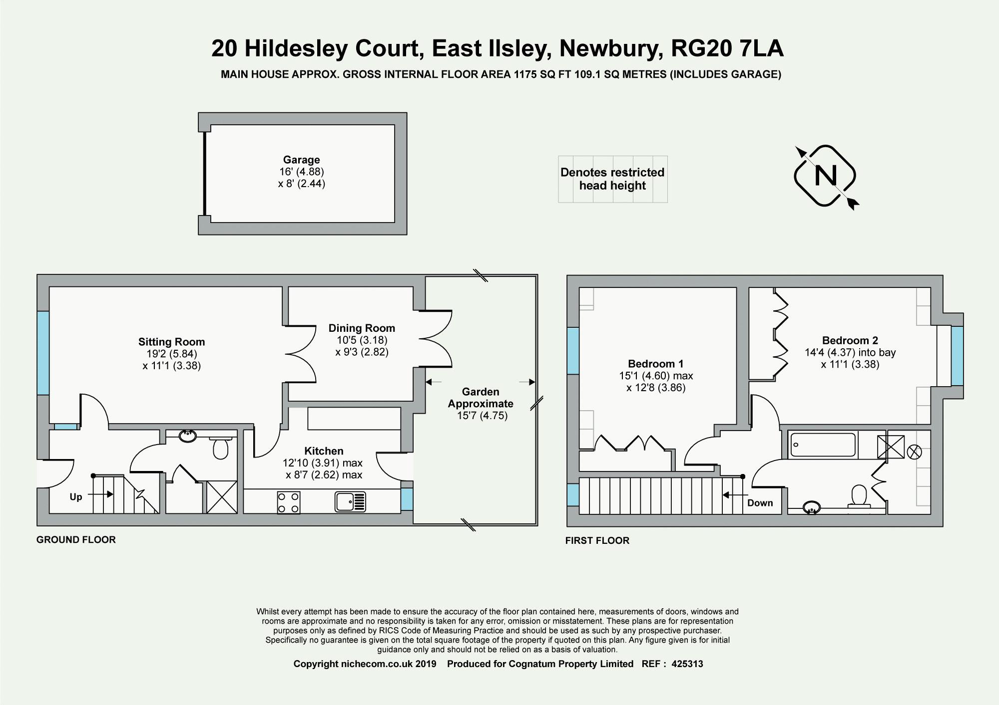 2 Bedrooms  for sale in Hildesley Court, East Ilsley, Newbury RG20