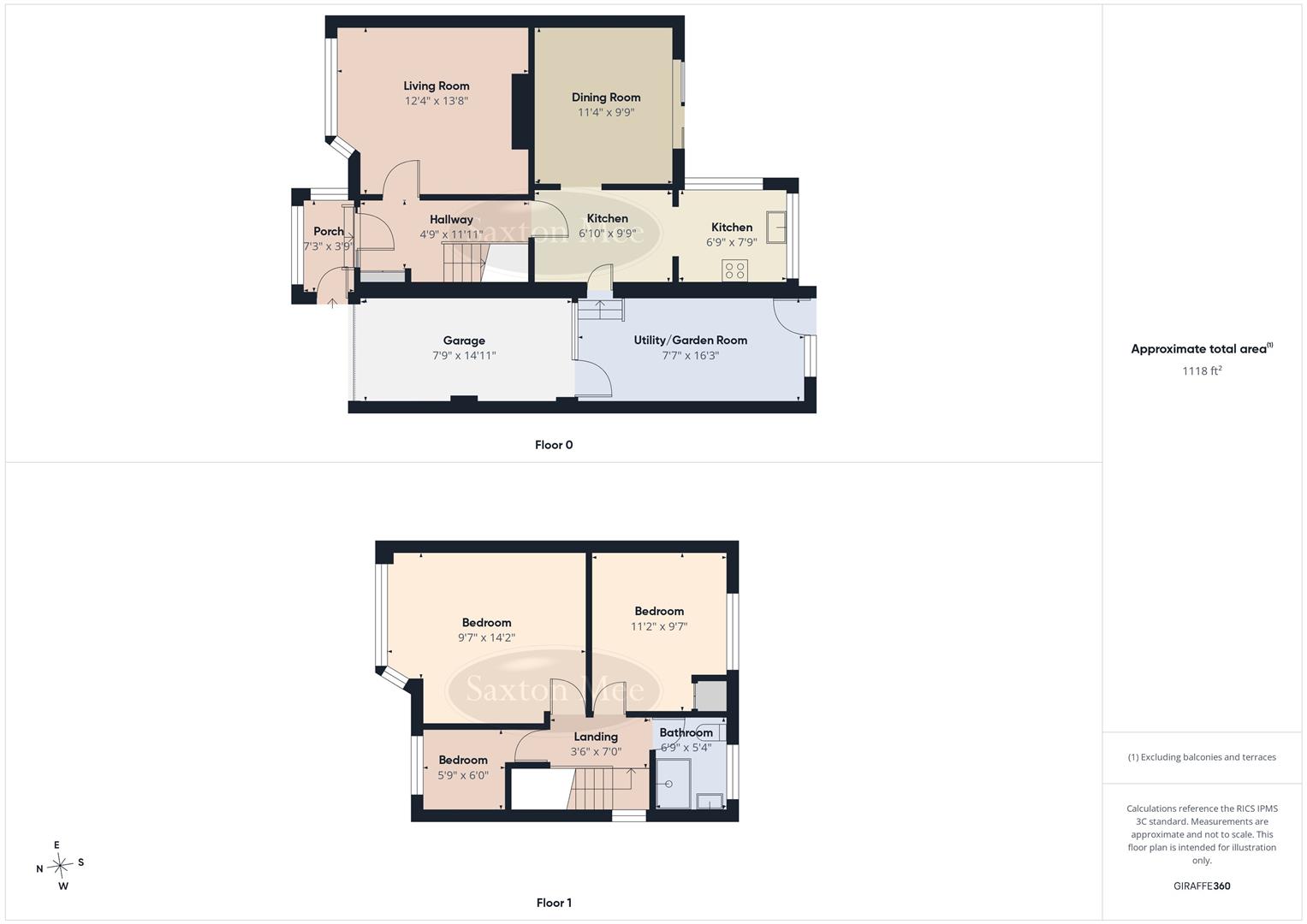 64, Highfields Road, Dronfield floorplan