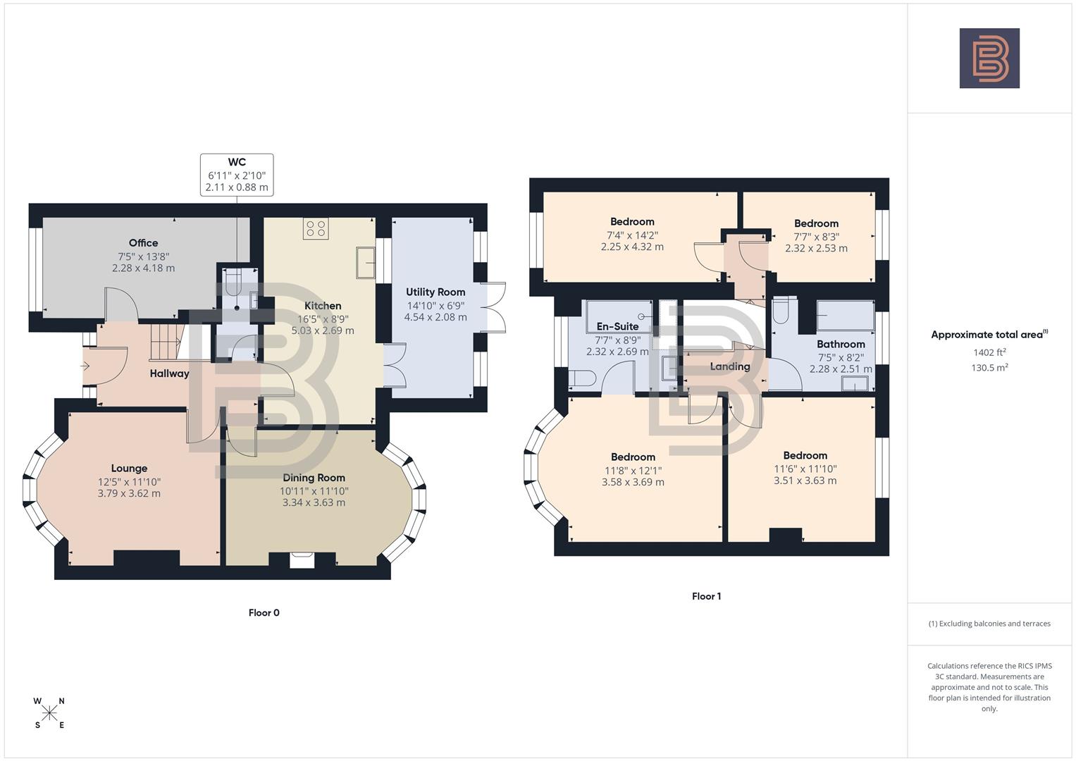 53, Shakespeare Gardens, Rugby floorplan