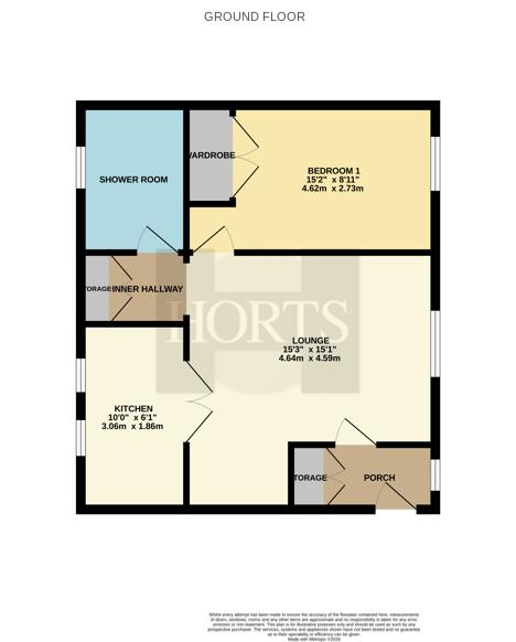 16, Stevens Court, Northampton floorplan
