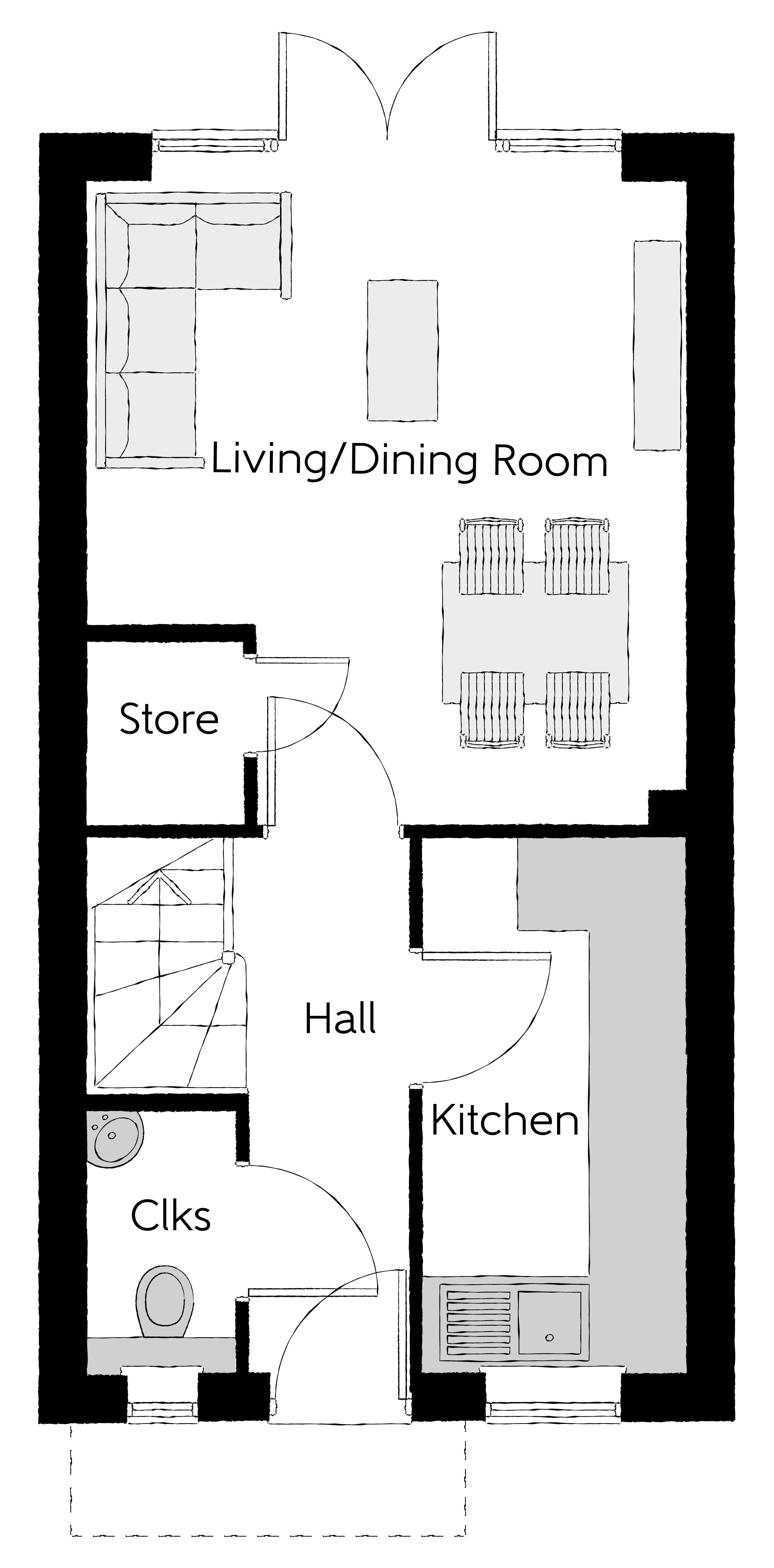 270, London Road, Sleaford floorplan