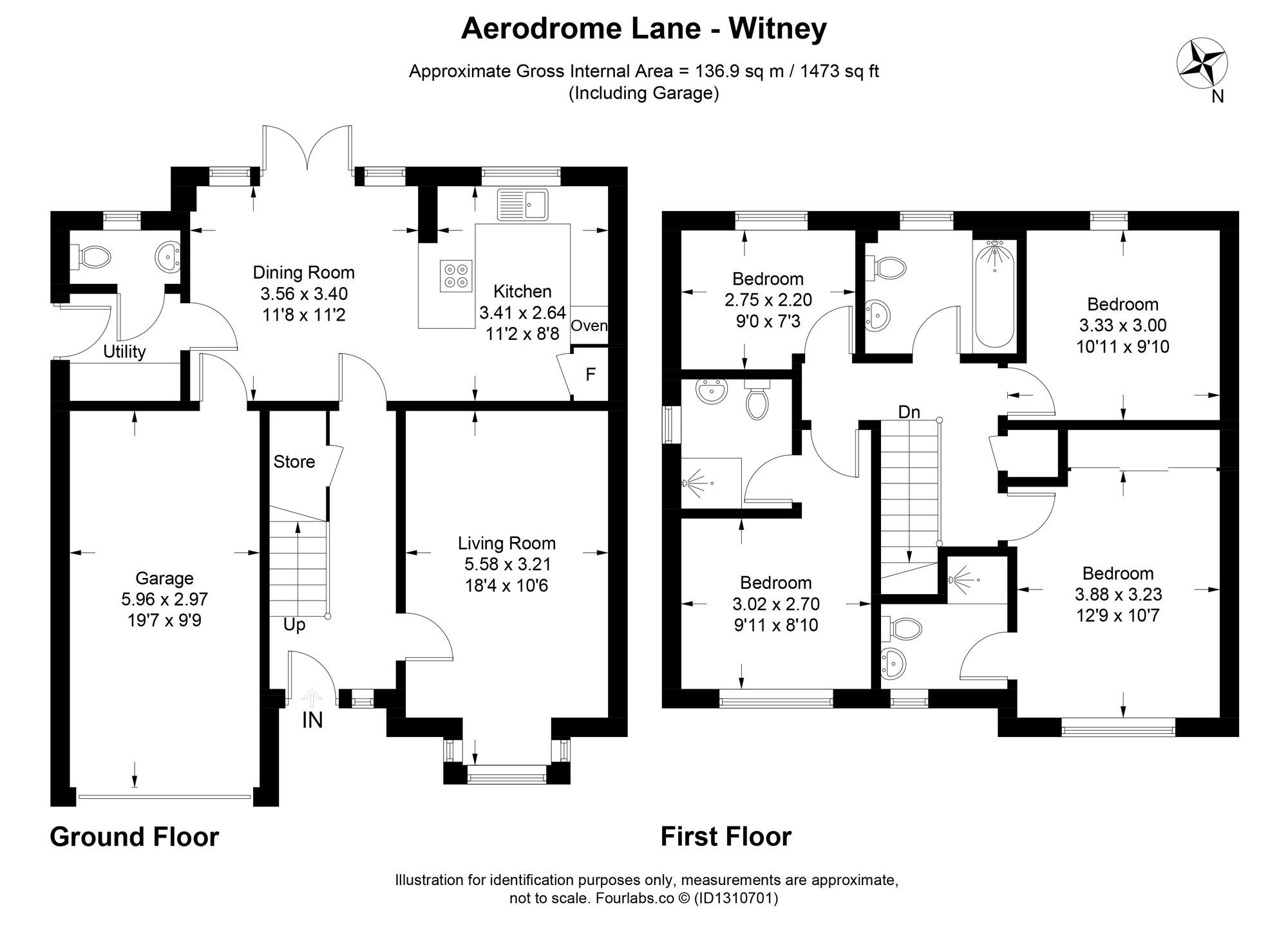 33 Aerodrome Lane, Witney floorplan