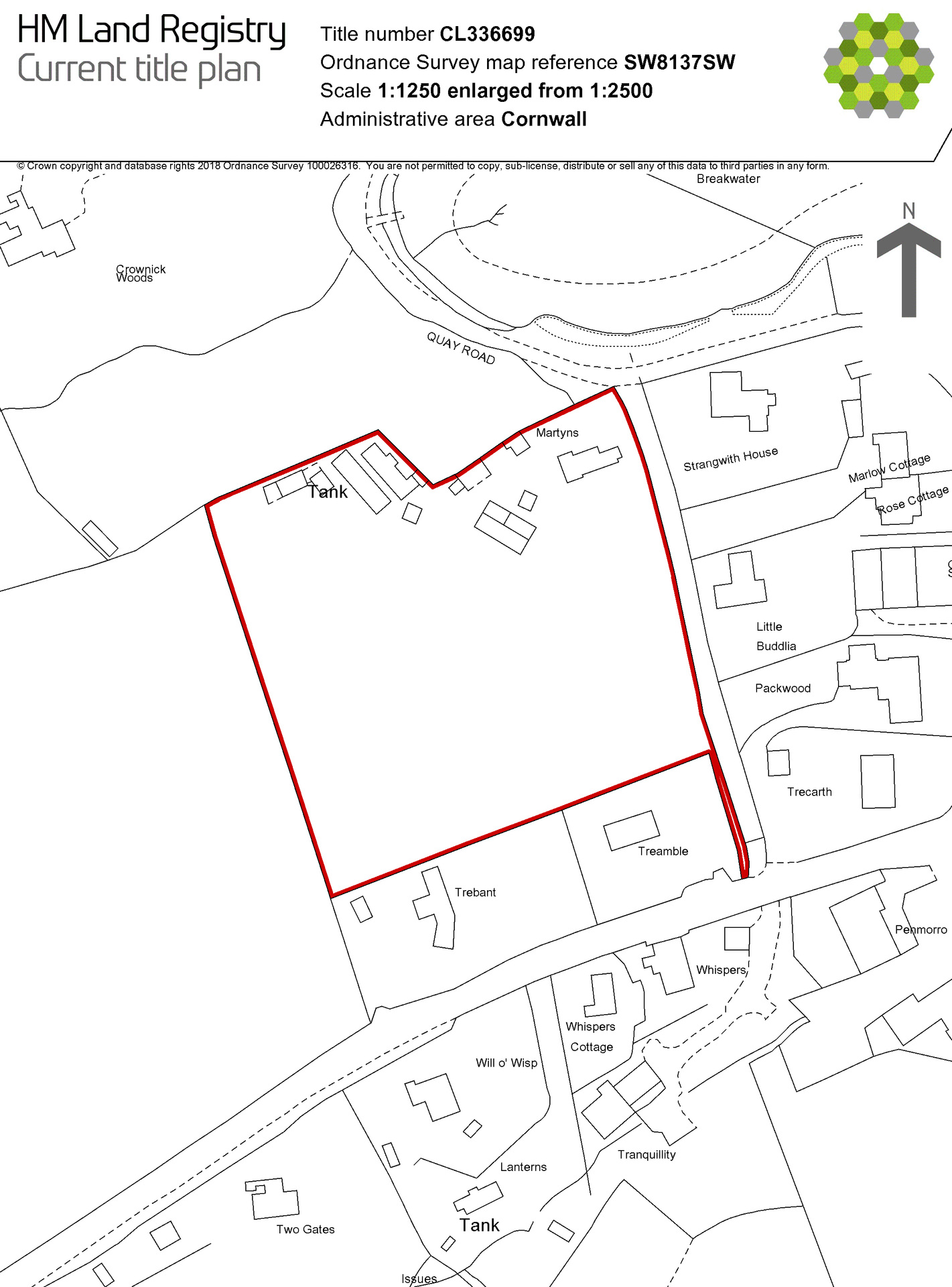 Development site, Martyn's, Falmouth floorplan