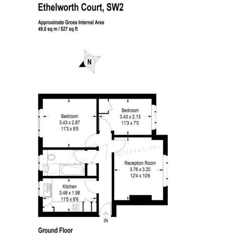 Tulse Hill, London SW2, 2 bedroom flat to rent 64224420 PrimeLocation