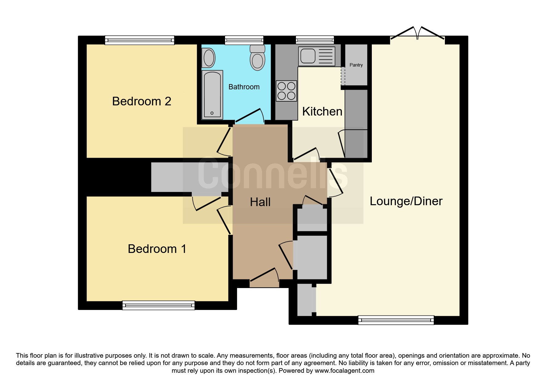 127, Haldens, WELWYN GARDEN CITY floorplan