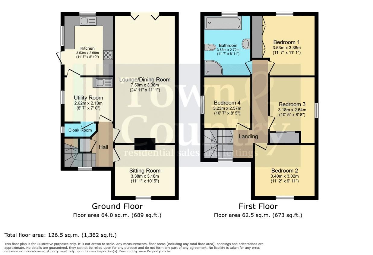 7, Albert Road, Colchester floorplan