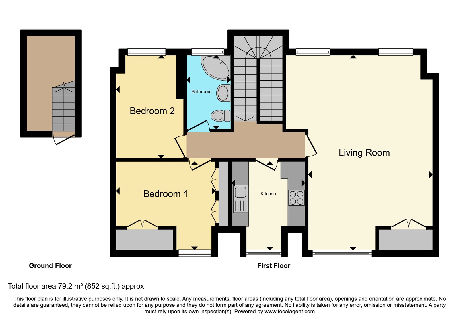 Flat 5, 10, Hill Park Crescent, Plymouth floorplan