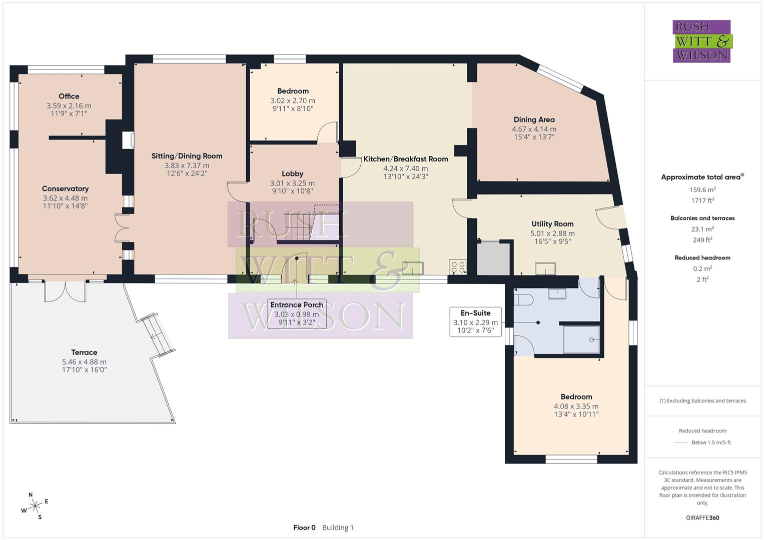 Mole House, Crazy Lane, Sedlescombe floorplan