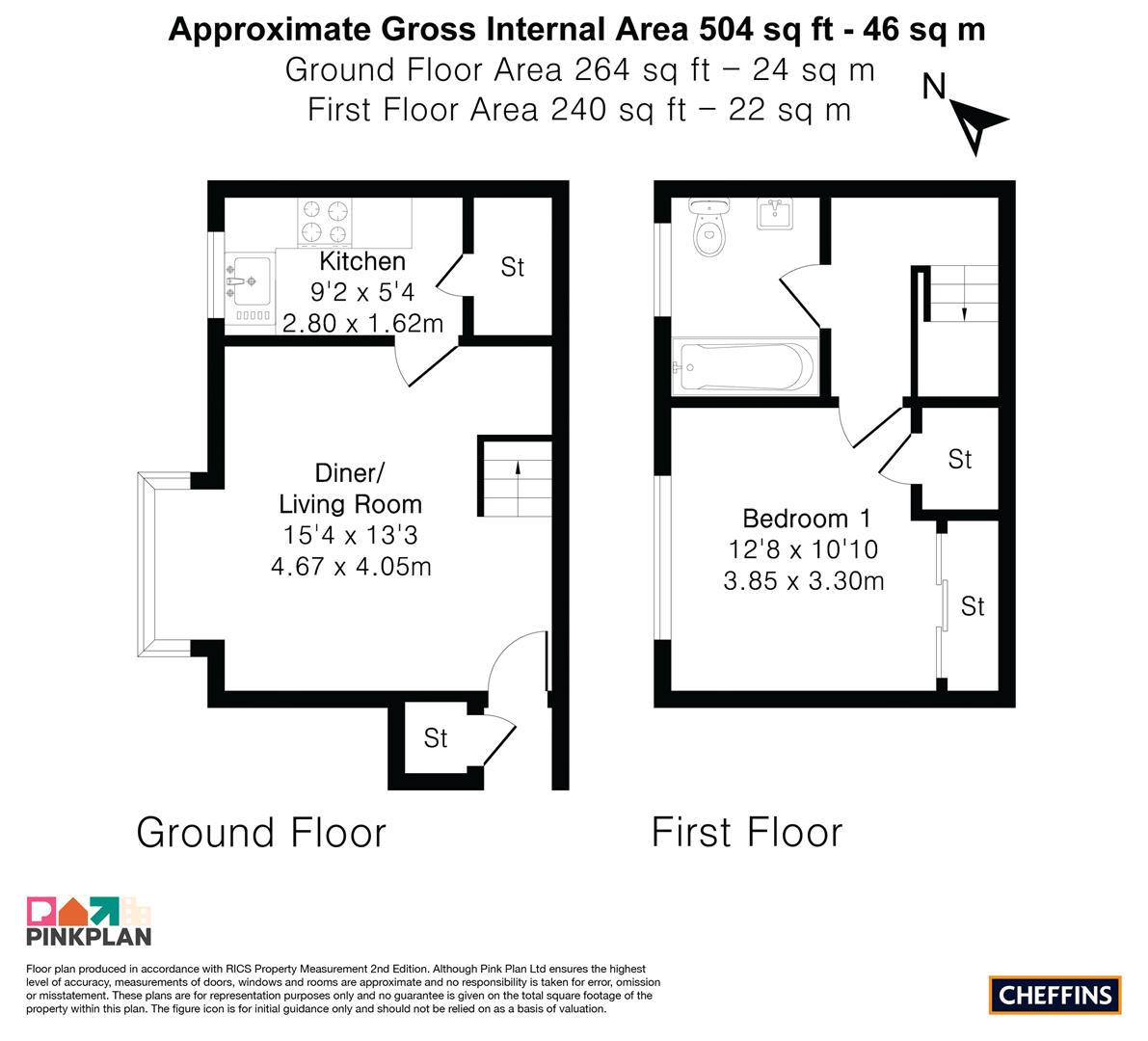 124, Woodhead Drive, Cambridge floorplan
