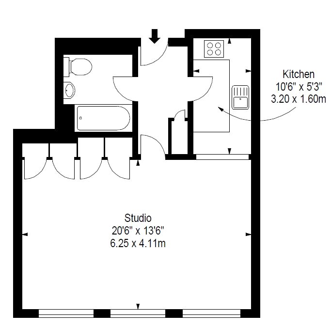 0 Bedrooms Studio to rent in Luke House, 3 Abbey Orchard Street, London SW1P