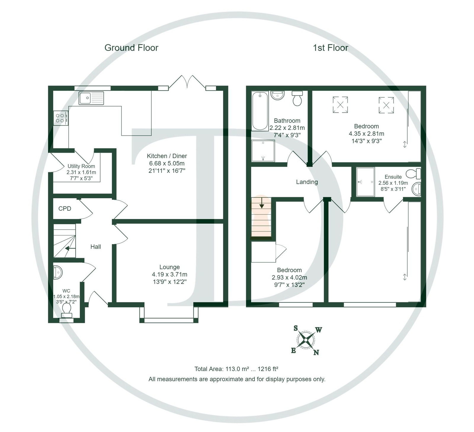 12, Shones Croft, Neston floorplan