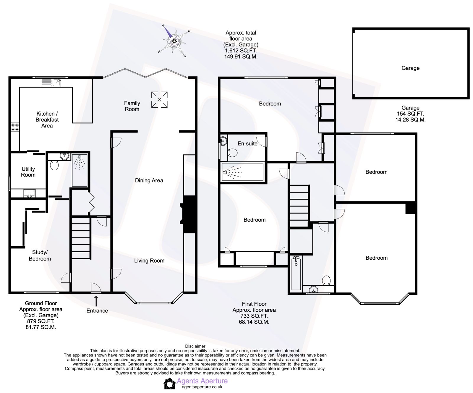 8, Wells Gardens, Rainham floorplan