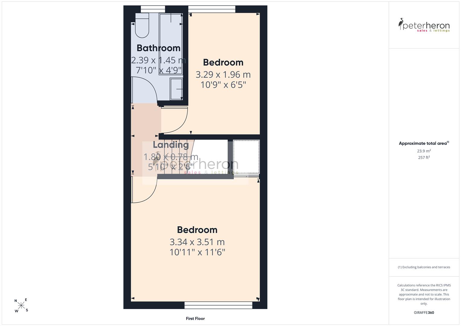 7, Burlington Close, Sunderland floorplan