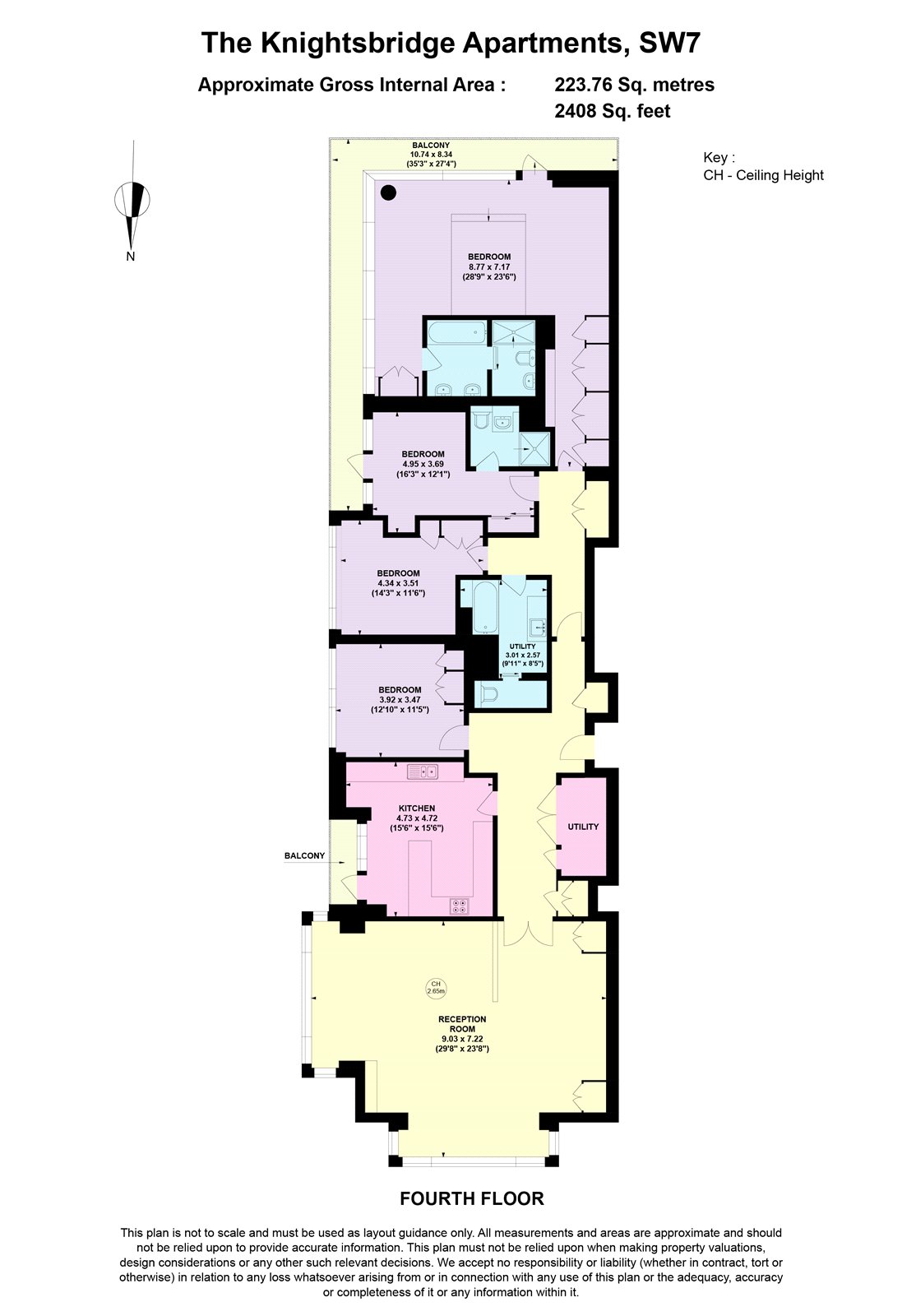 199, Knightsbridge, Knightsbridge, SW7 floorplan