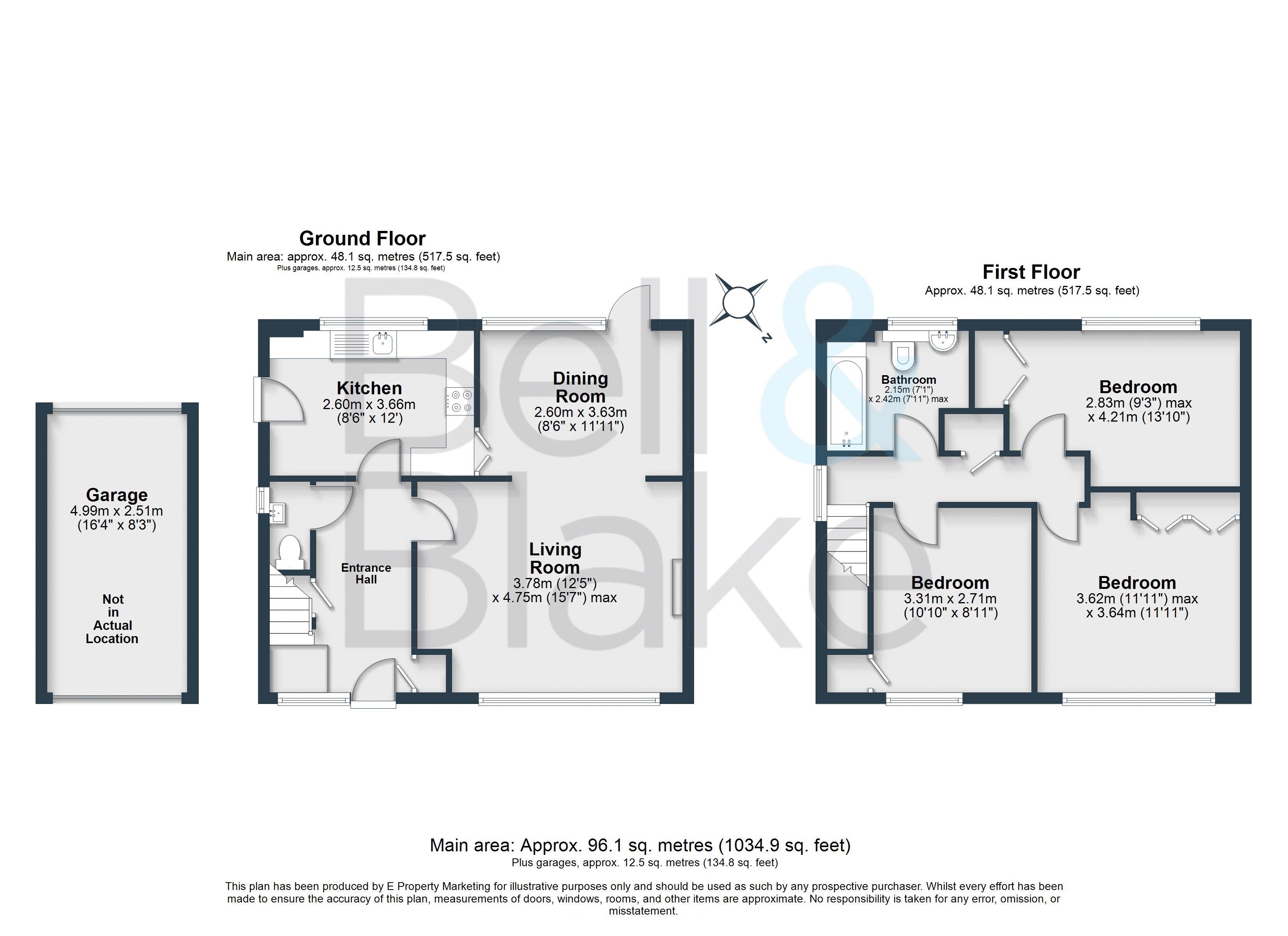 140, Worcester Road, Chichester floorplan