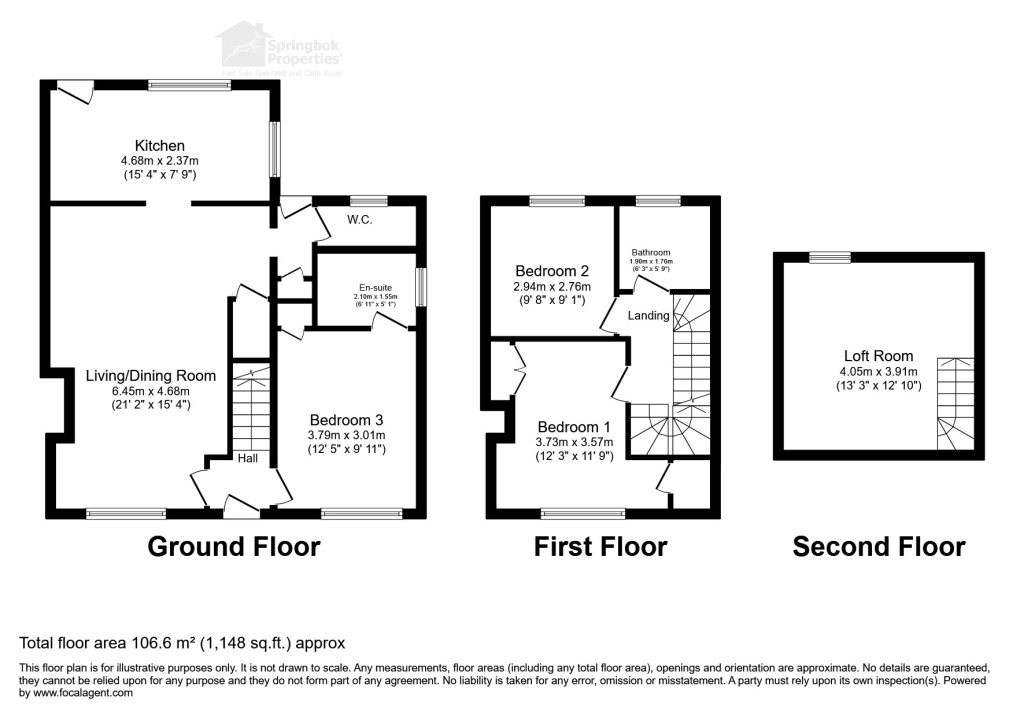 17, Kinglas Road, Glasgow floorplan