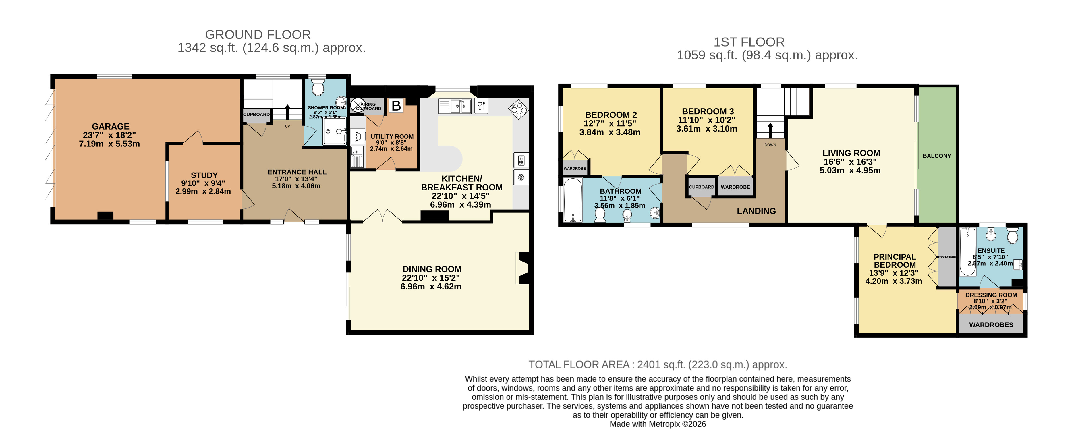 Clos du Bourgage, Le Bourgage, Alderney floorplan