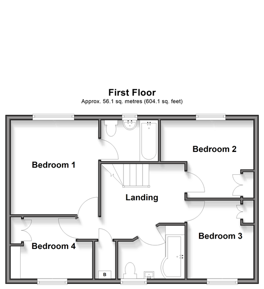 Gudgeon Crescent Hoo, Rochester floorplan