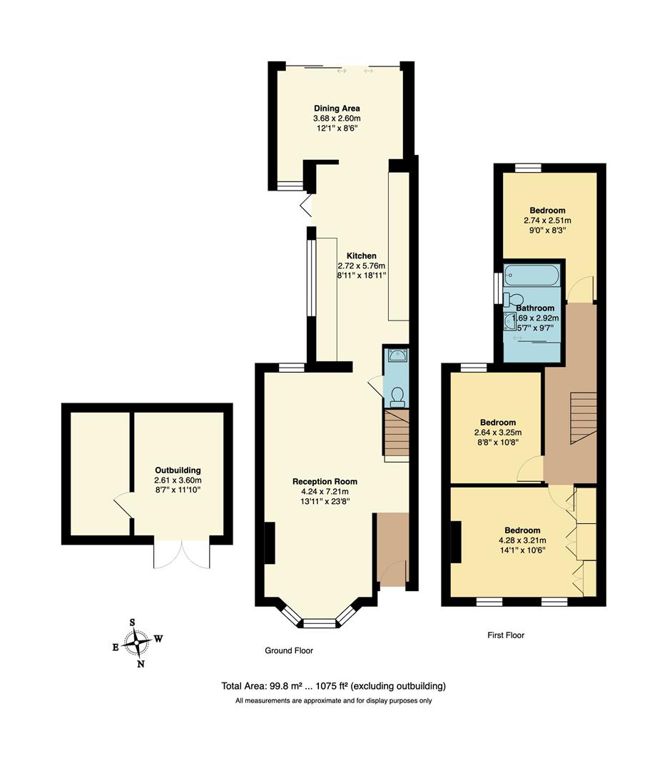 72, Scales Road, London floorplan