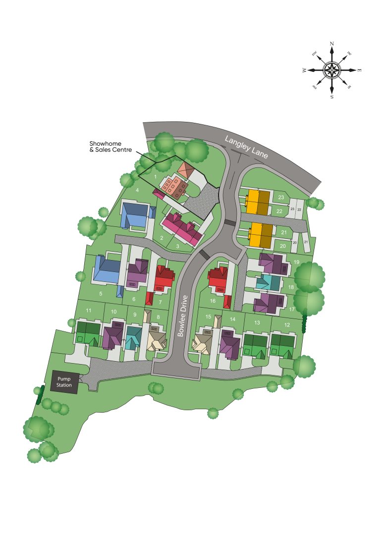 Plot 8 - The Haigh - Arts and Crafts -, Whittle Rise, Heywood floorplan