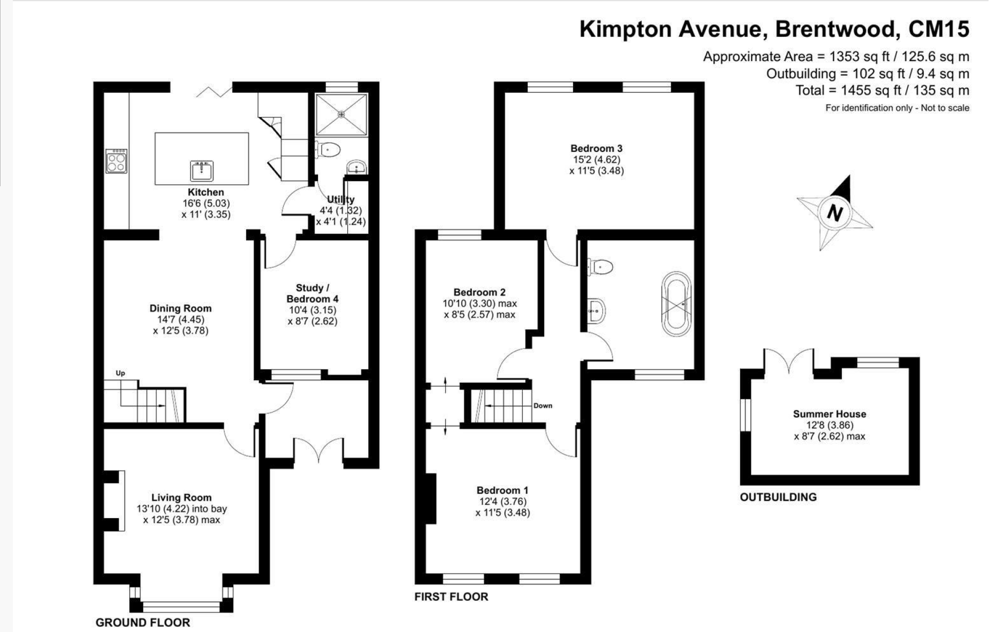 63, Kimpton Avenue, Brentwood floorplan