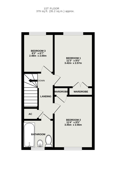 60, Dobree Park, Wellington floorplan