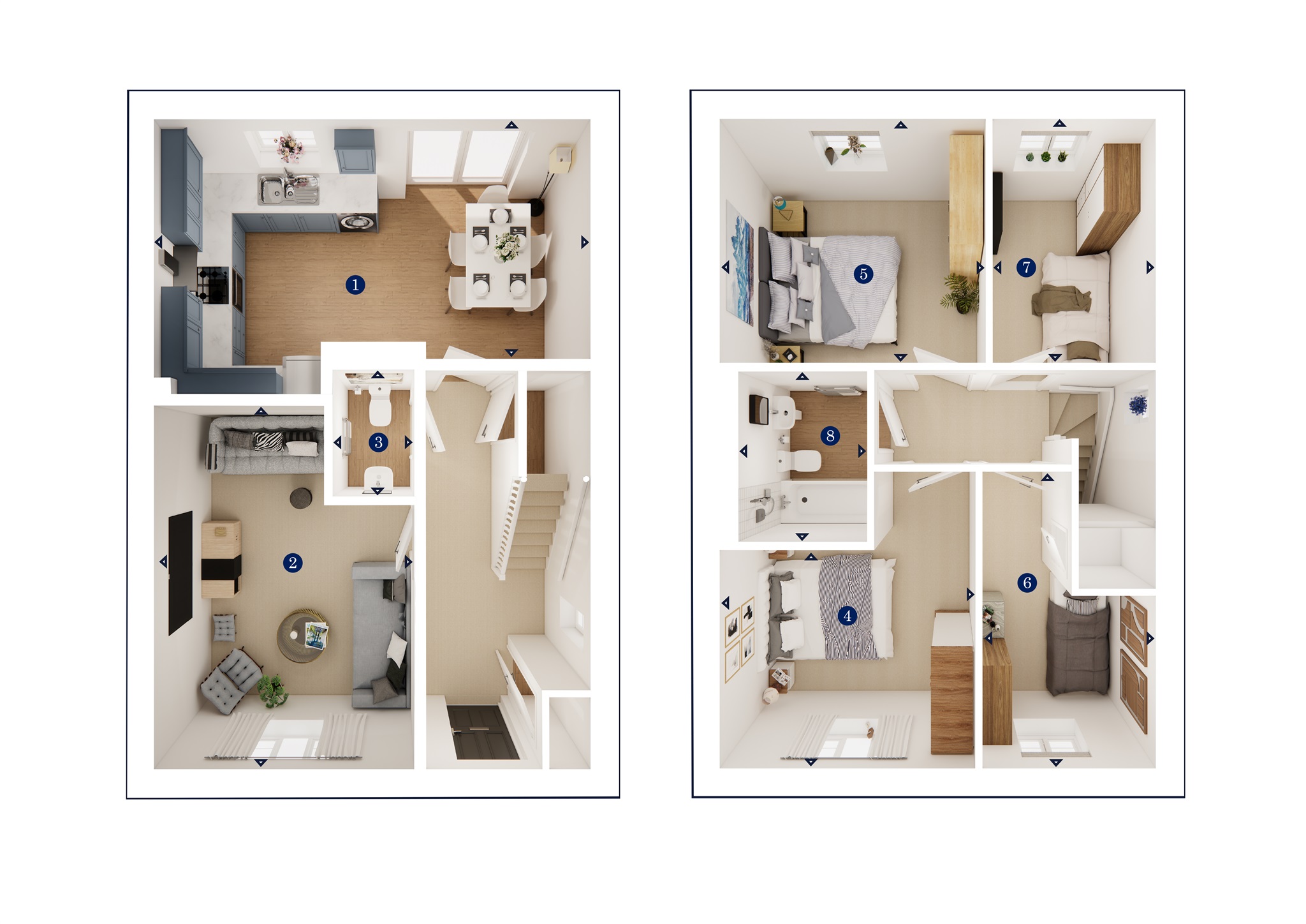 Plot 0145, The Woodlands, 11, Bearsden Way, Telford floorplan