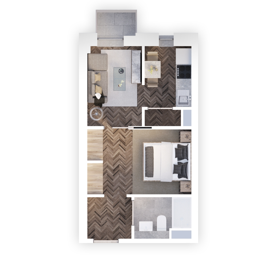 High Yield Liverpool City Centre Apartment, High Yield Liverpool City Centre Apartment, Liverpool floorplan