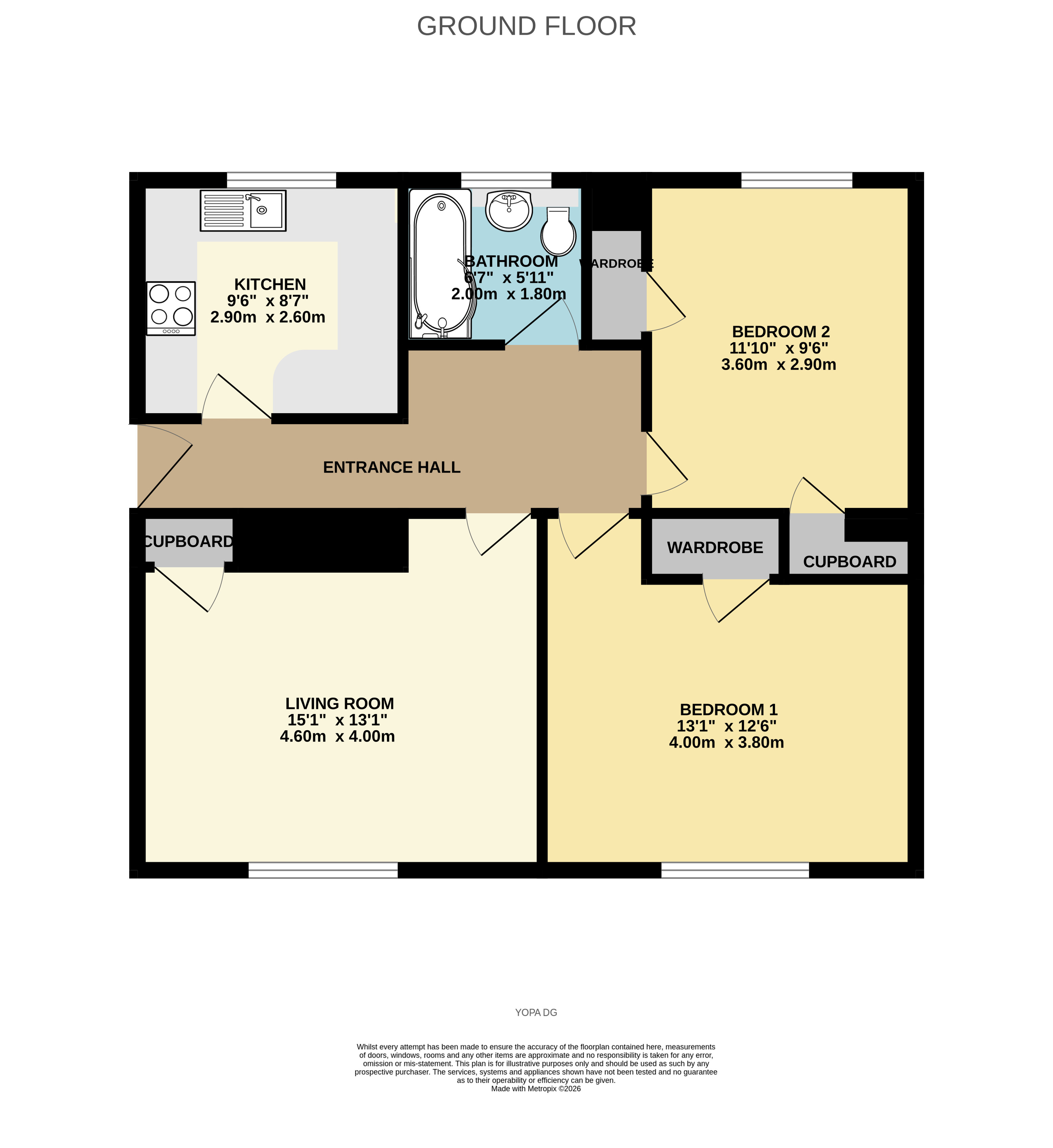 43, Barkerland Avenue, Dumfries floorplan