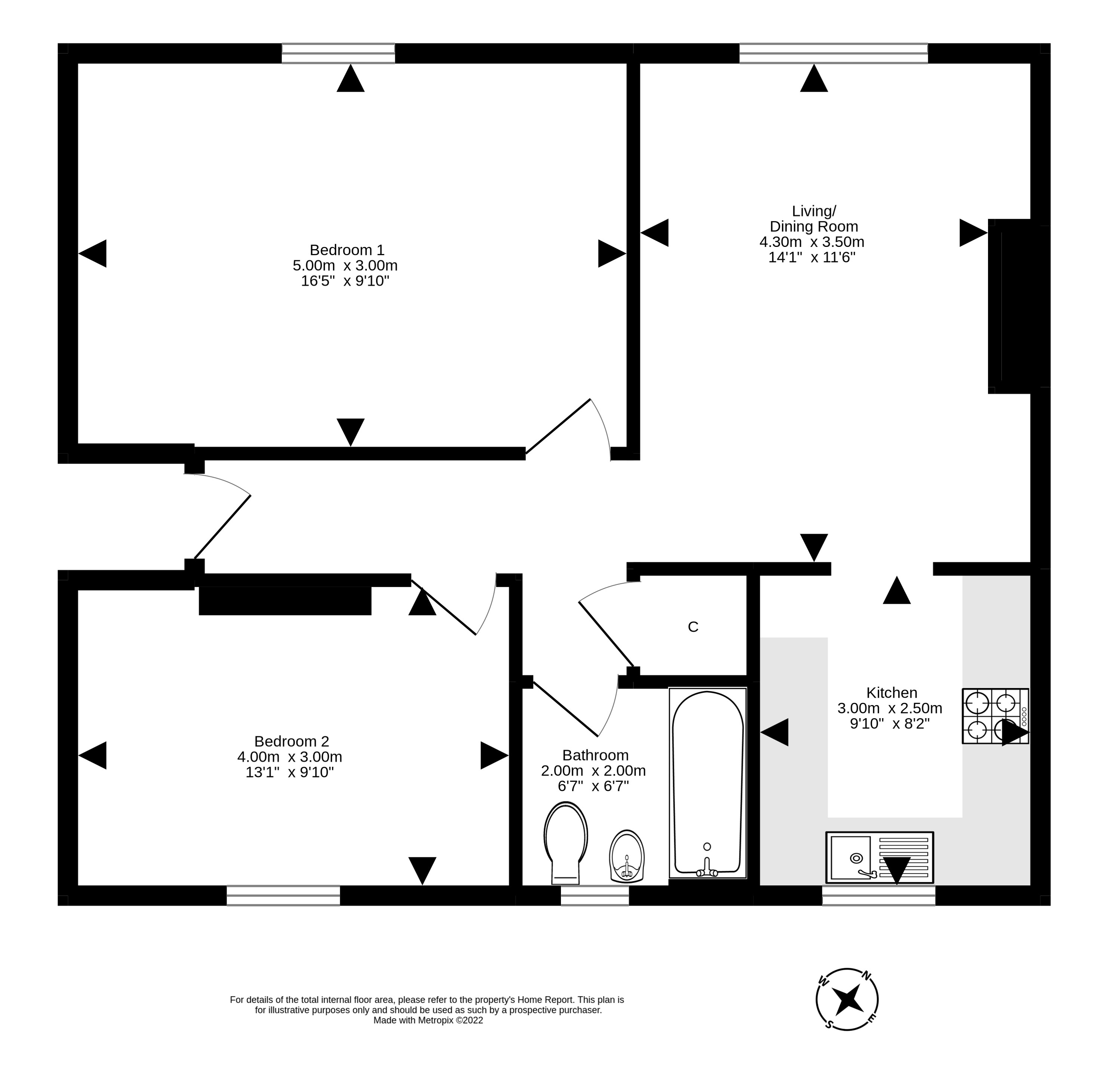 43/4 Parkhead Loan, Parkhead, Edinburgh EH11, 2 bedroom flat for sale