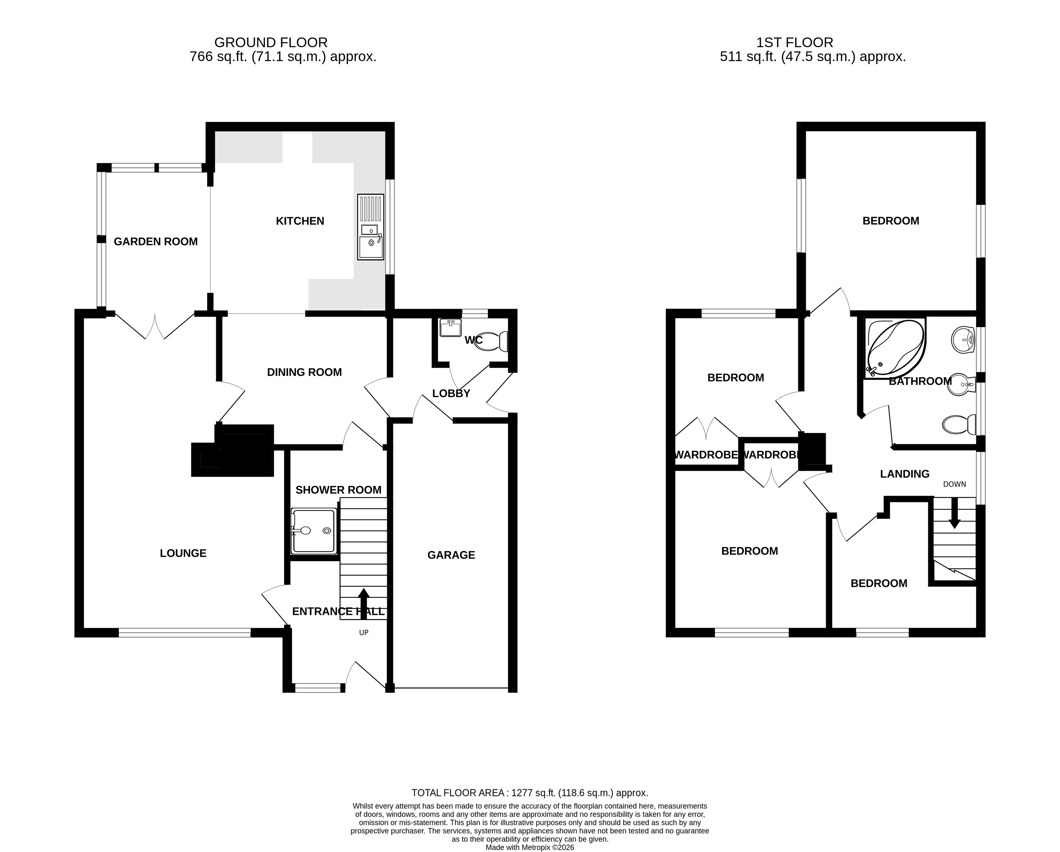 1, Gaye Crescent, Eye floorplan